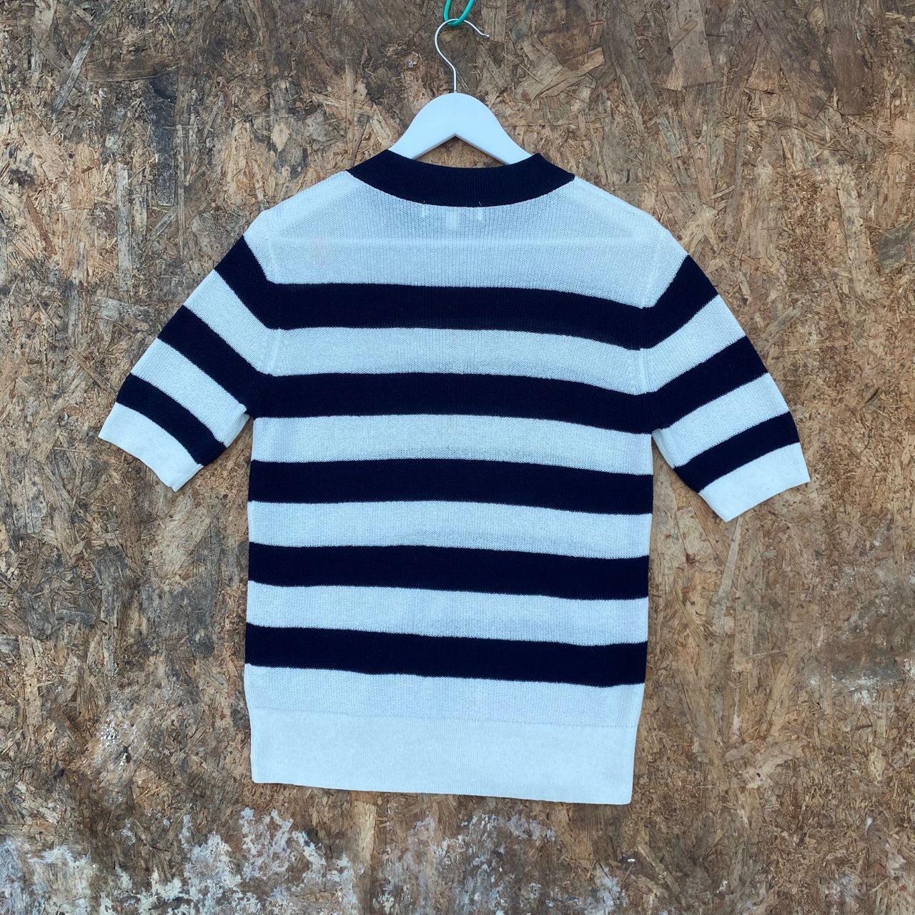 Uniqlo Comptoir Des Cotonniers Uniqlo Stripe Cardigan Knitwear Size L / US 10 / IT 46 - 2 Thumbnail