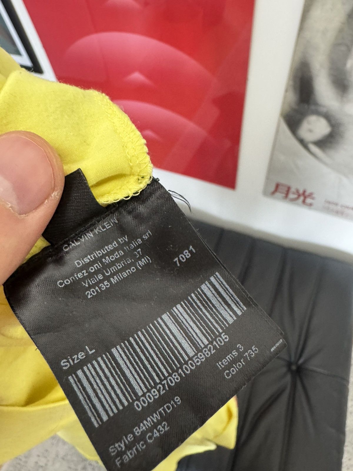 Calvin Klein 205W39NYC Raf Simons for Calvin Klein 205W39NYC Unisex Rib Turtleneck Size US L / EU 52-54 / 3 - 7 Thumbnail