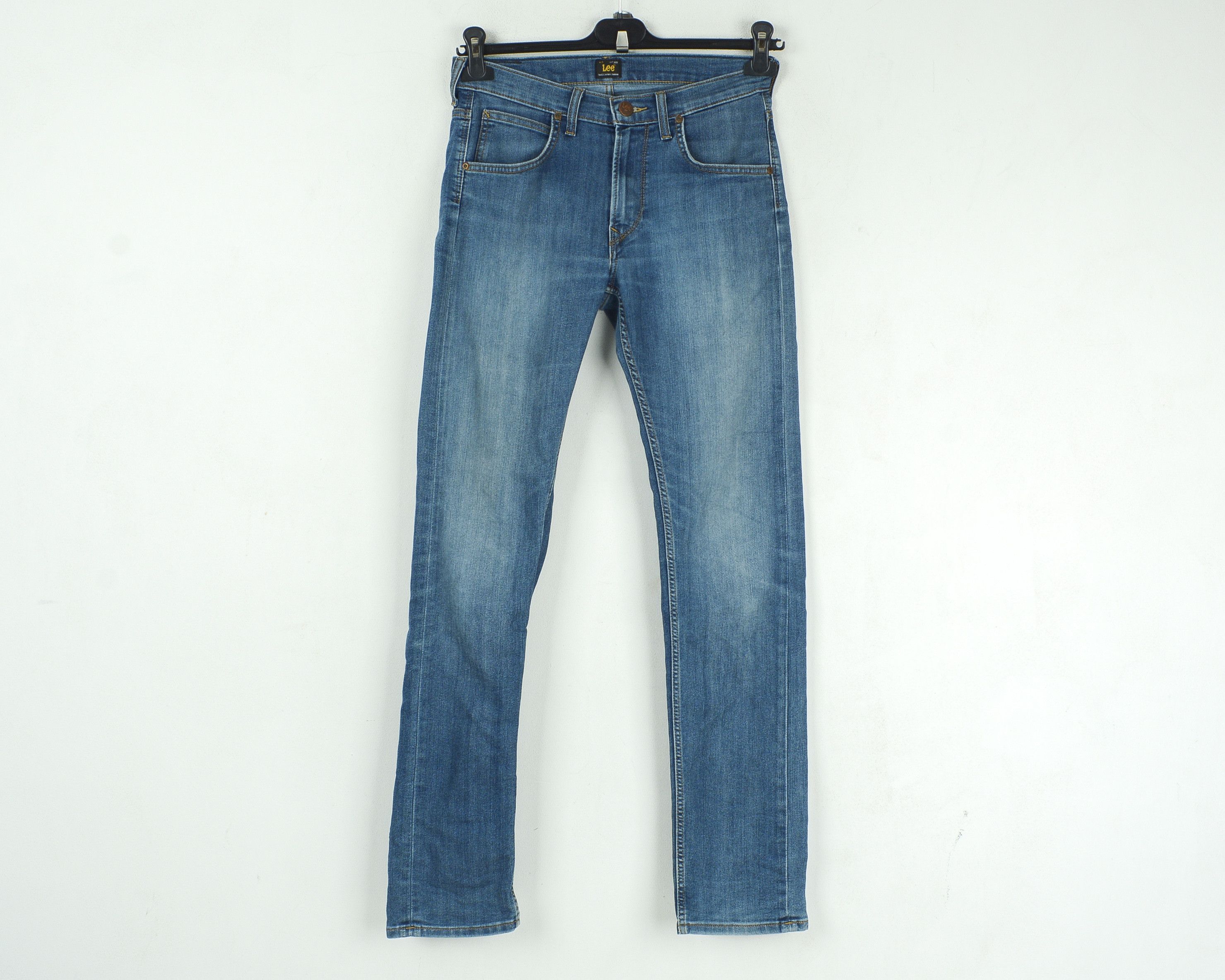 Lee Daren Zip Fly Men W29 L32 Regular Straight Jeans Denim Pants Size US 29 - 1 Thumbnail