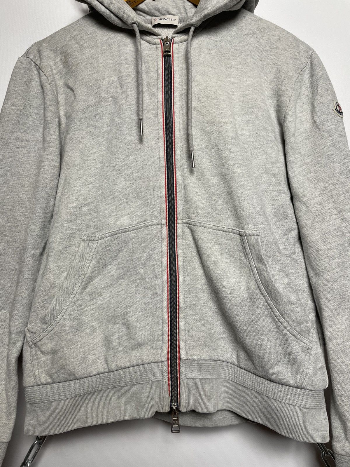 希少 美品 MONCLER ZIP UP MAGLIA CARDIGAN L MONCLER FULL ZIP MAGLIA CARDIGAN (M) - Jazzy Badger