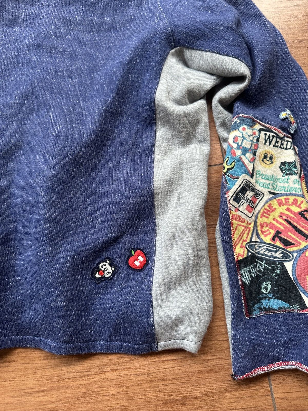 Hysteric Glamour Vintage 90’s Hysteric glamour patchwork cardigan knitwear Size US M / EU 48-50 / 2 - 9 Thumbnail