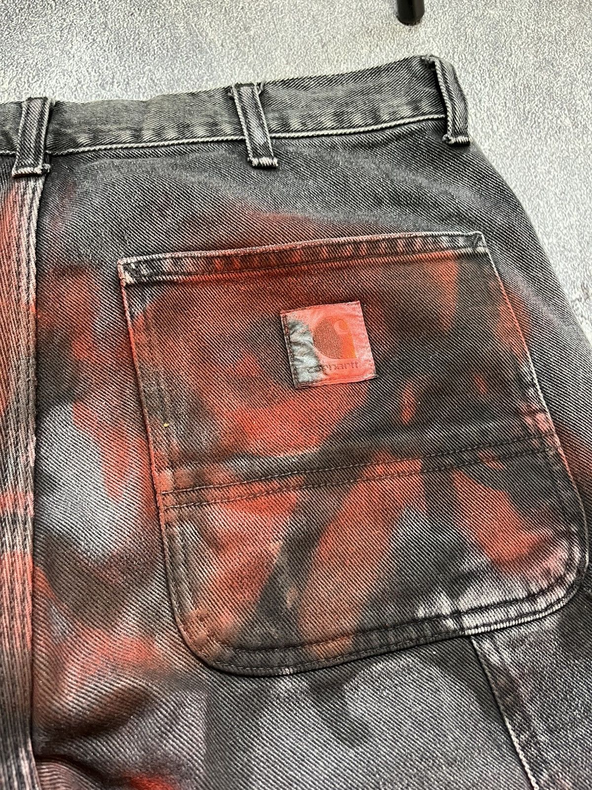 Carhartt Custom Carhartt Denim Anarchy/A$AP carpenter limited edition Size US 32 / EU 48 - 5 Thumbnail