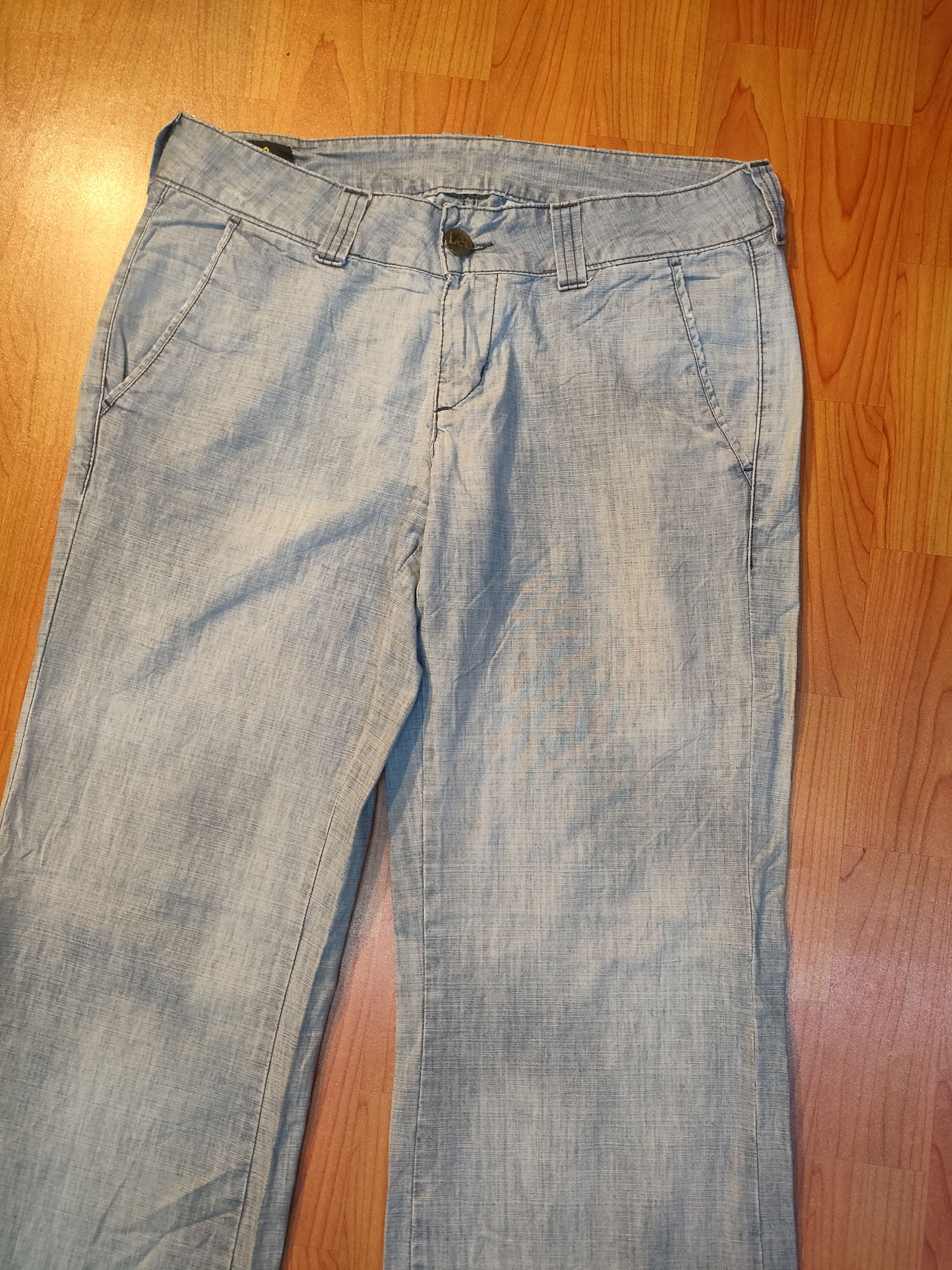 If Six Was Nine × Lee Flare🔥Lee Chambray Pants Size US 32 / EU 48 - 9 Thumbnail