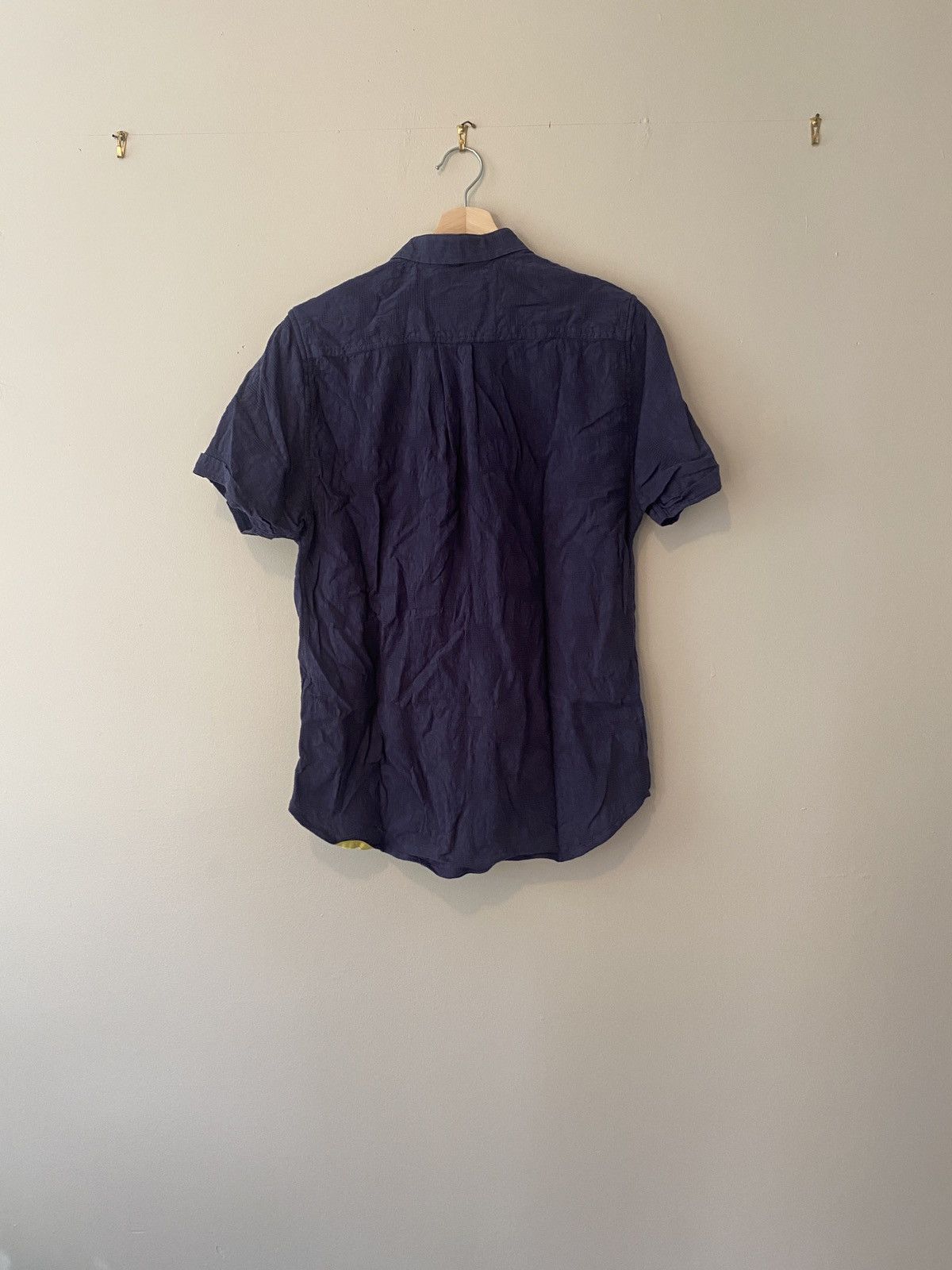 Descendant of Thieves Descendant of Thieves Short Sleeve Blue Button Up Size US S / EU 44-46 / 1 - 2 Thumbnail