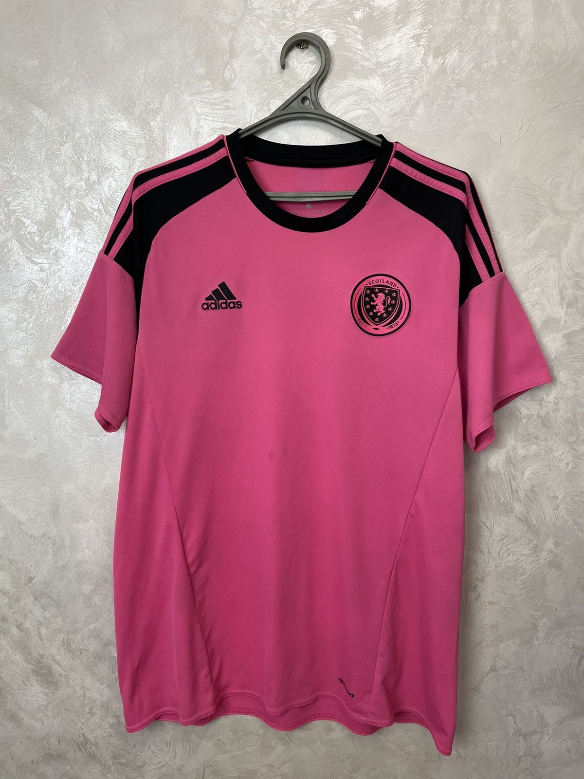 Adidas SCOTLAND 2016 2017 AWAY SHIRT FOOTBALL SOCCER JERSEY ADIDAS Size US XL / EU 56 / 4 - 1 Thumbnail