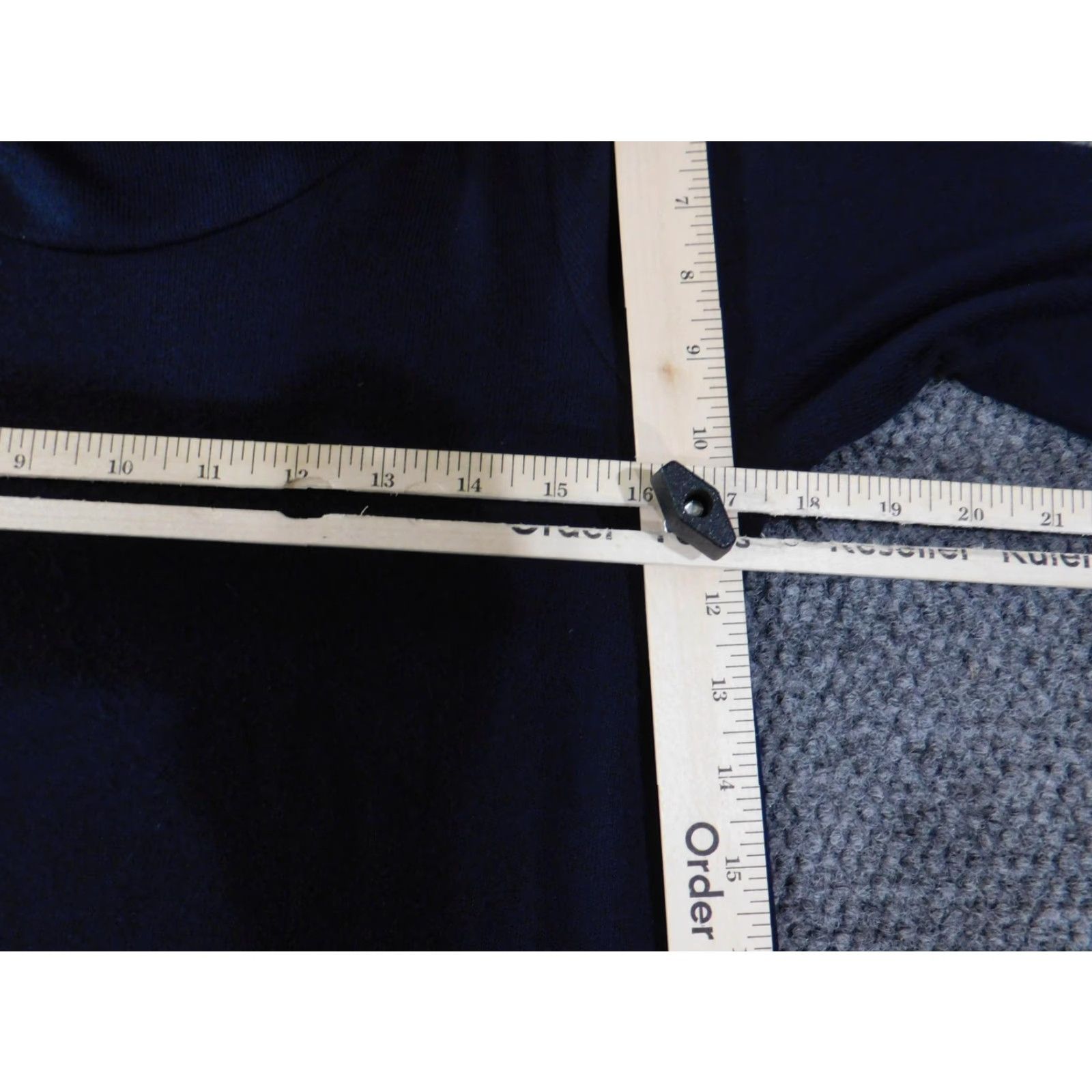 Loft LOFT Outlet Sweater Womens XS Navy Cowl Neck Long Sleeve Rayon Blend Pullover Size XS / US 0-2 / IT 36-38 - 5 Thumbnail