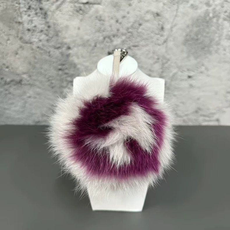 Fendi Fendi Keychain with Fur Design Size ONE SIZE - 2 Thumbnail