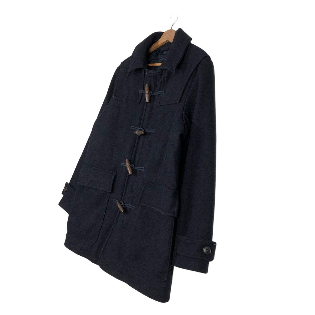 Japanese Brand 🔥VINTAGE DUFFLE JACKET WOOL TOMMY ISSEY MIYAKE Size US XL / EU 56 / 4 - 2 Thumbnail