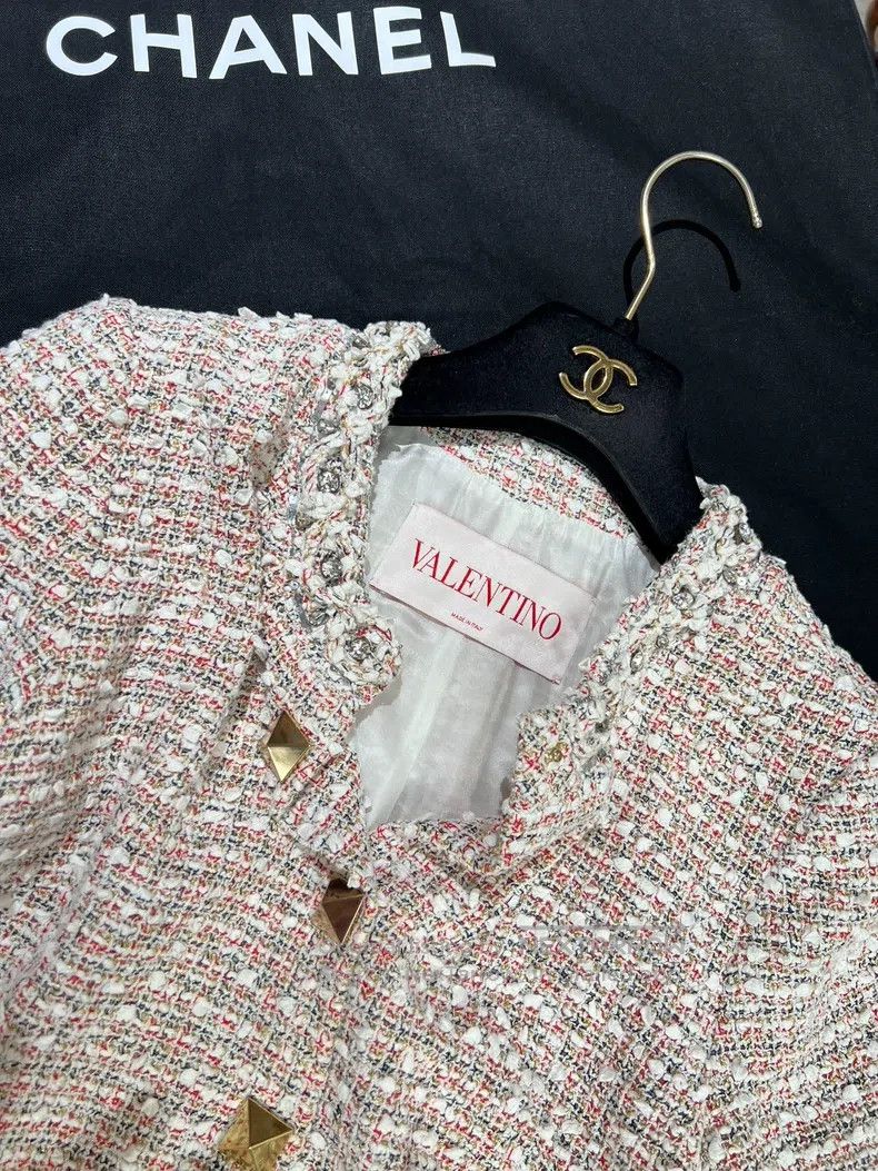 Valentino Valentino Tweed dress Size S / US 4 / IT 40 - 3 Thumbnail