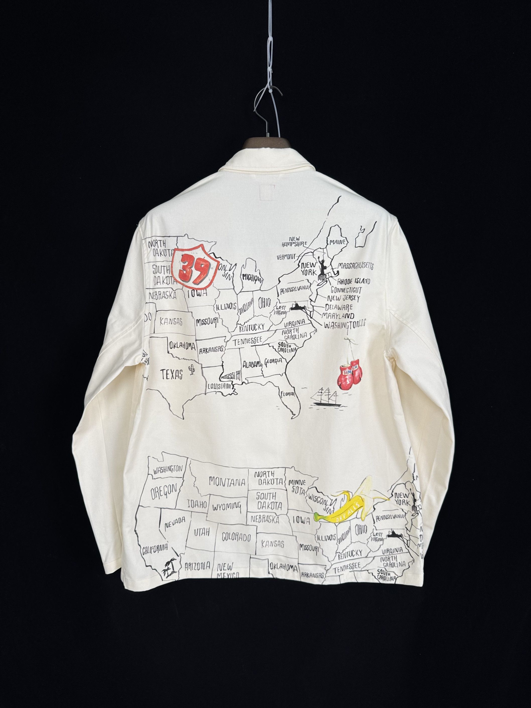 Human Made UNWORN* Human Made Printed Jacket White Size US L / EU 52-54 / 3 - 7 Thumbnail