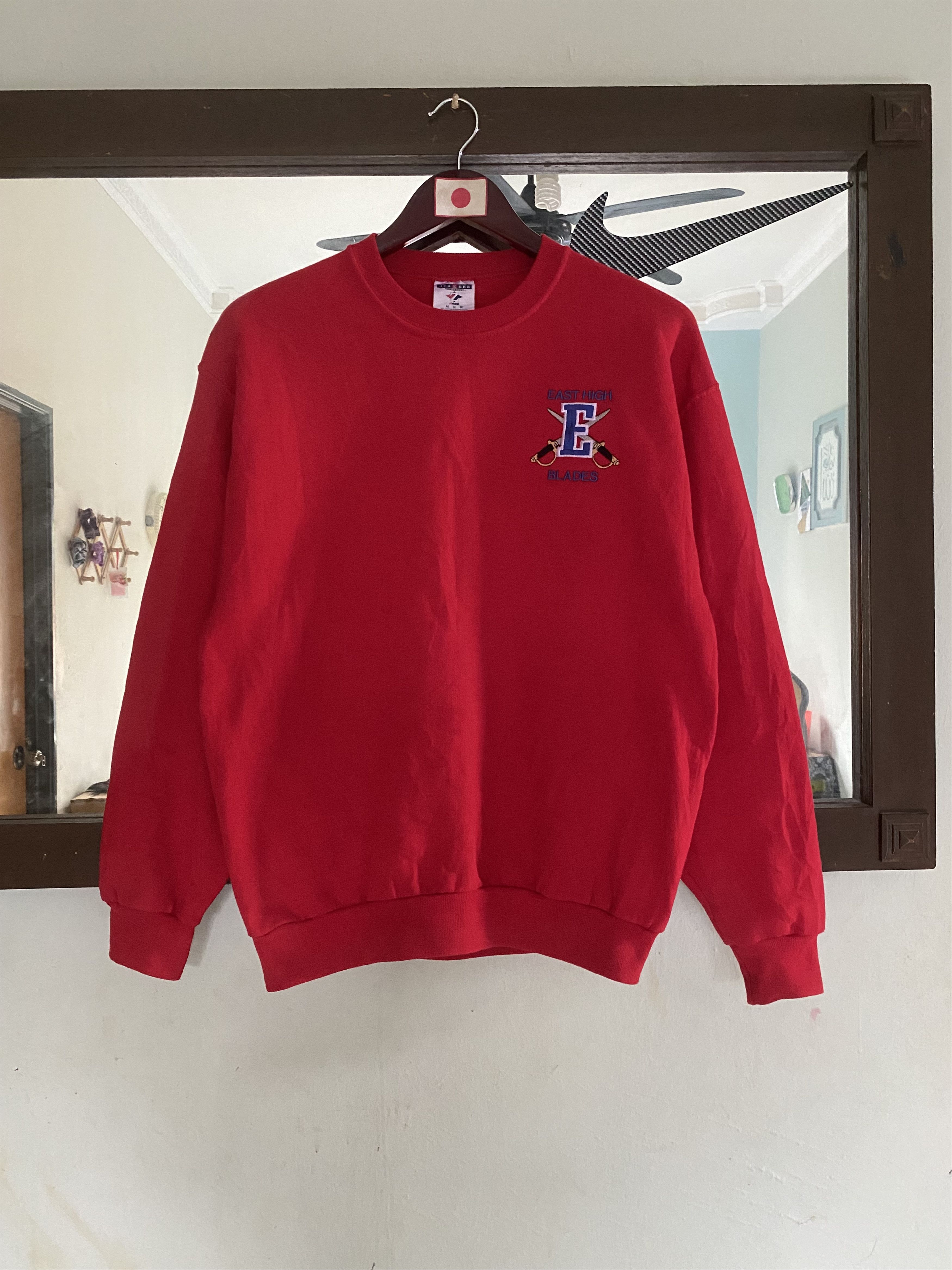 Jerzees × Vintage Vintage East High Blades Jerzees Sweatshirt Size US M / EU 48-50 / 2 - 1 Thumbnail