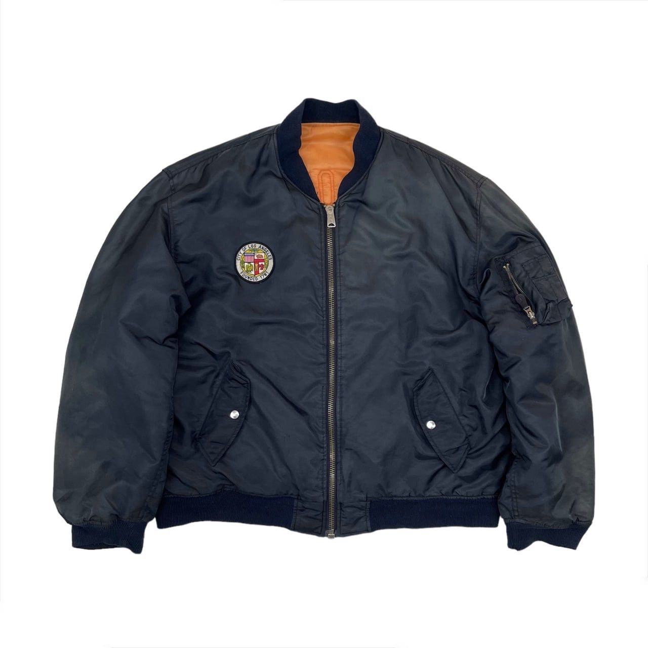 Other CITY OF LA by HAL INDUSTRIES INC Flight Jacket Type MA-1 Size US XXL / EU 58 / 5 - 6 Thumbnail