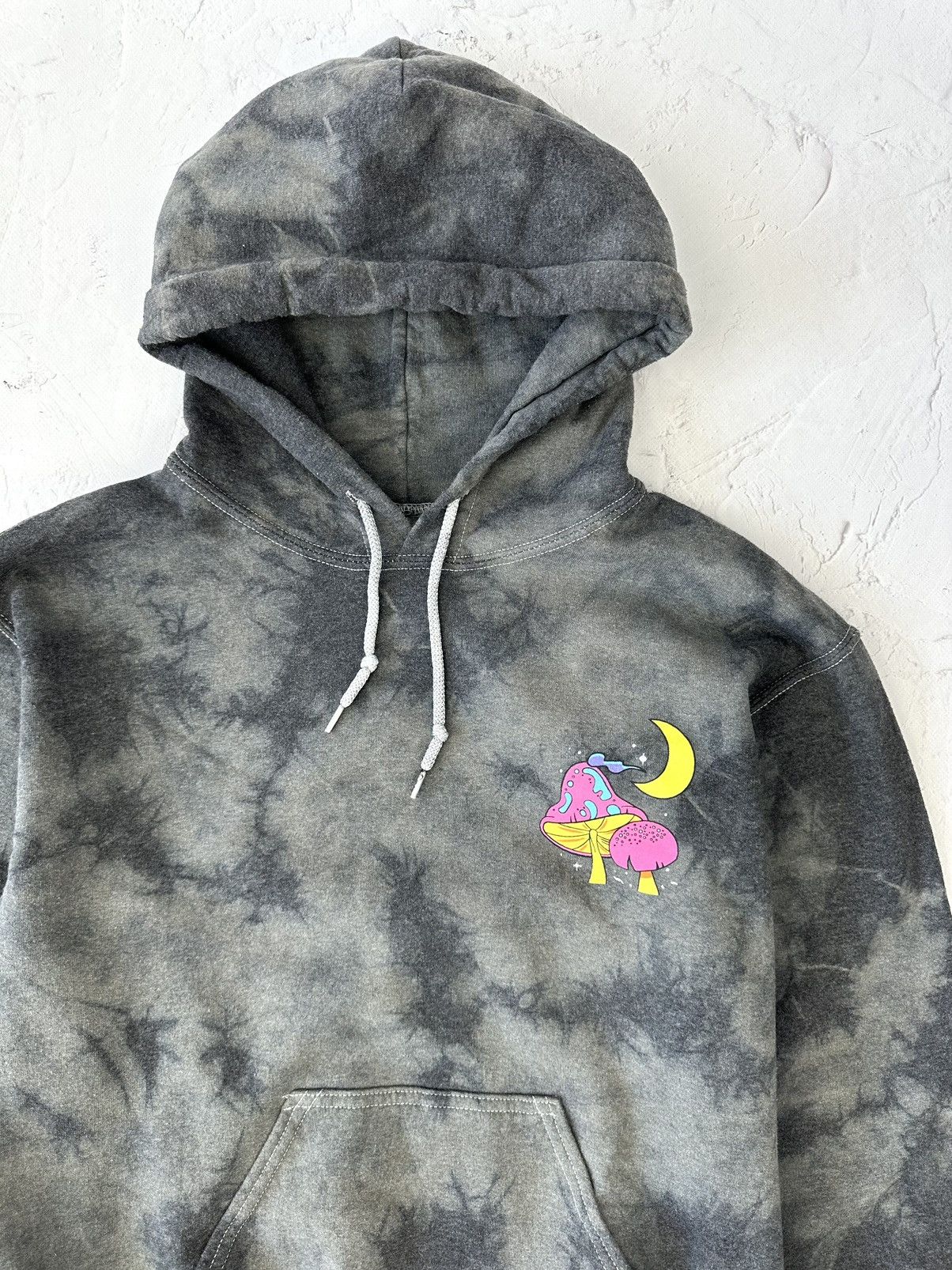 Japanese Brand × Vintage Vintage Washed Printed Hoodie Size M / US 6-8 / IT 42-44 - 4 Thumbnail
