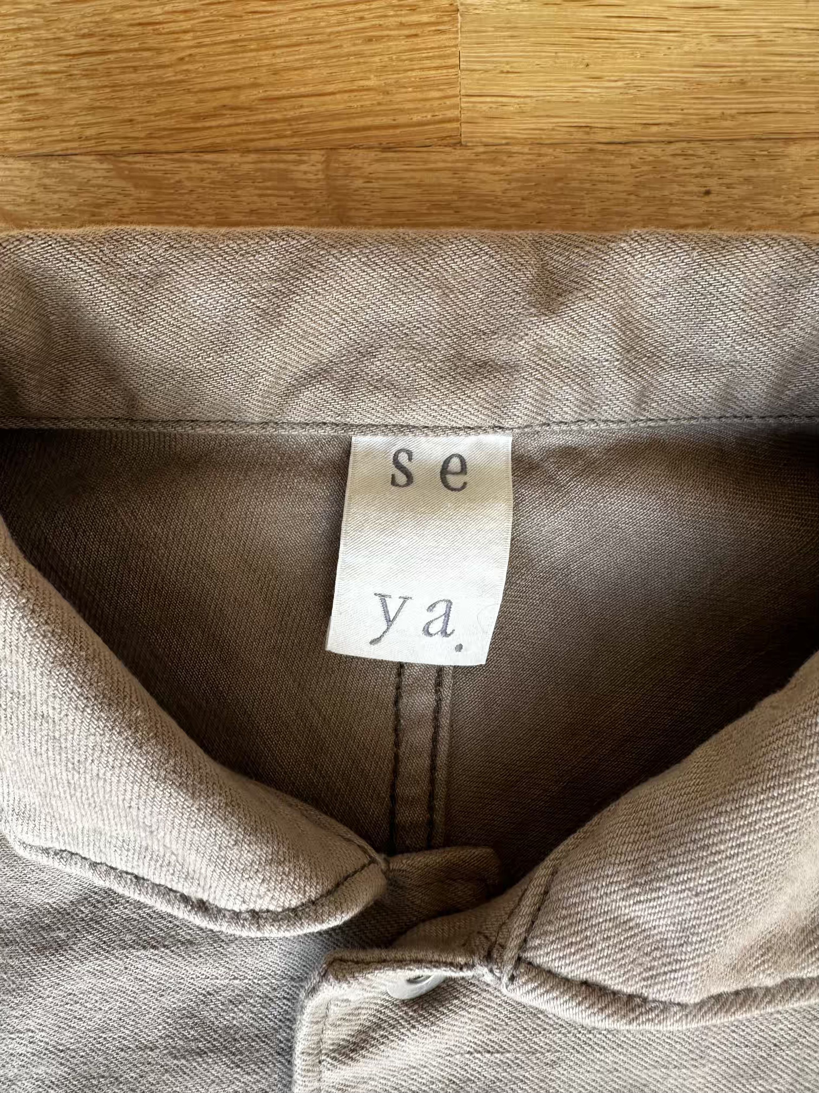 Seya TOFU DENIM JACKET Size US L / EU 52-54 / 3 - 6 Thumbnail