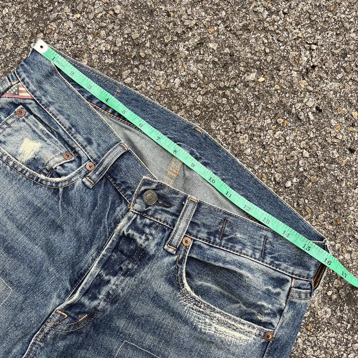 Denim & Supply Ralph Lauren Ralph Lauren Denim & Supply Jeans Distressed Patch Sashiko Size US 30 / EU 46 - 7 Thumbnail