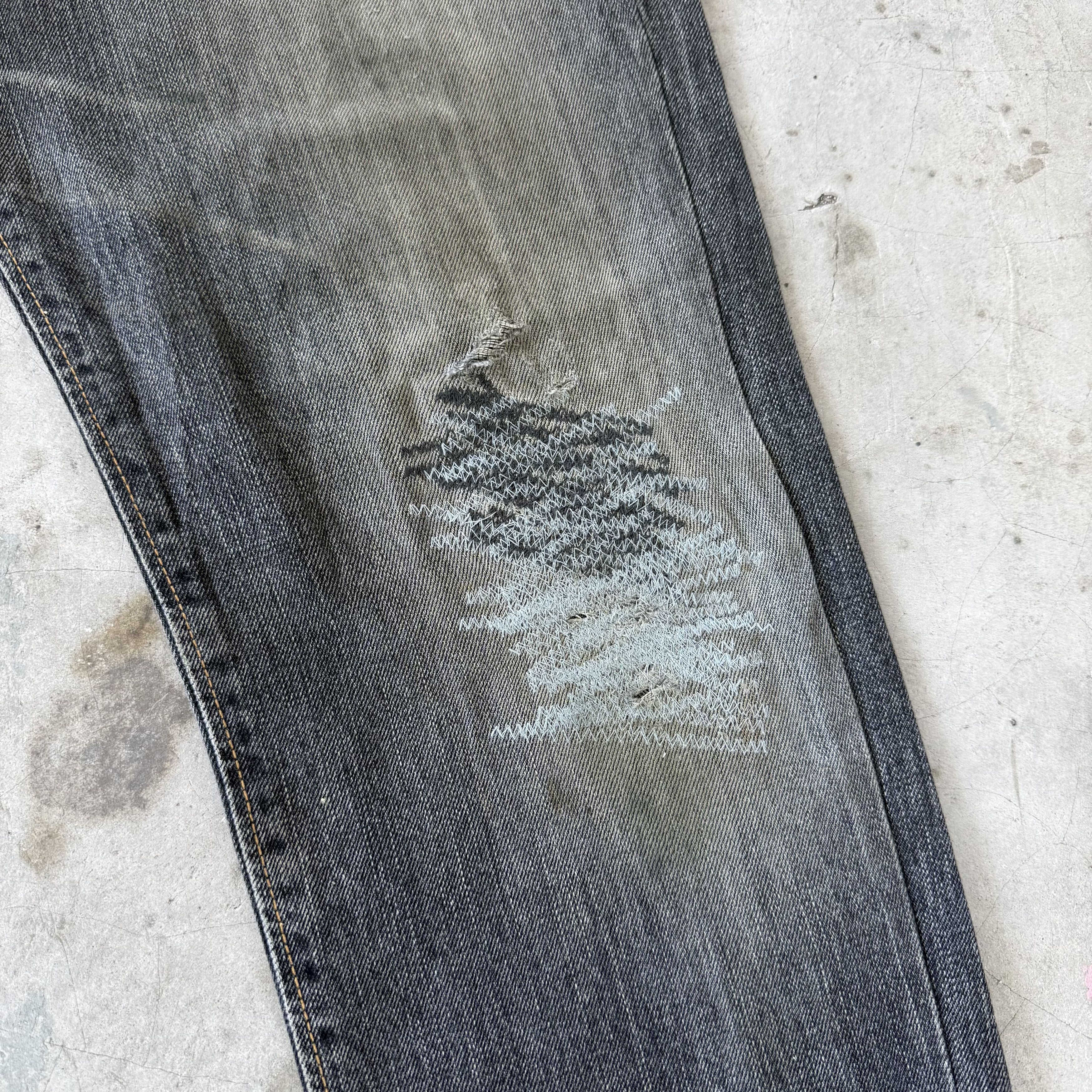 Edwin Vintage Edwin Orange Tag Black Denim Size US 32 / EU 48 - 5 Thumbnail