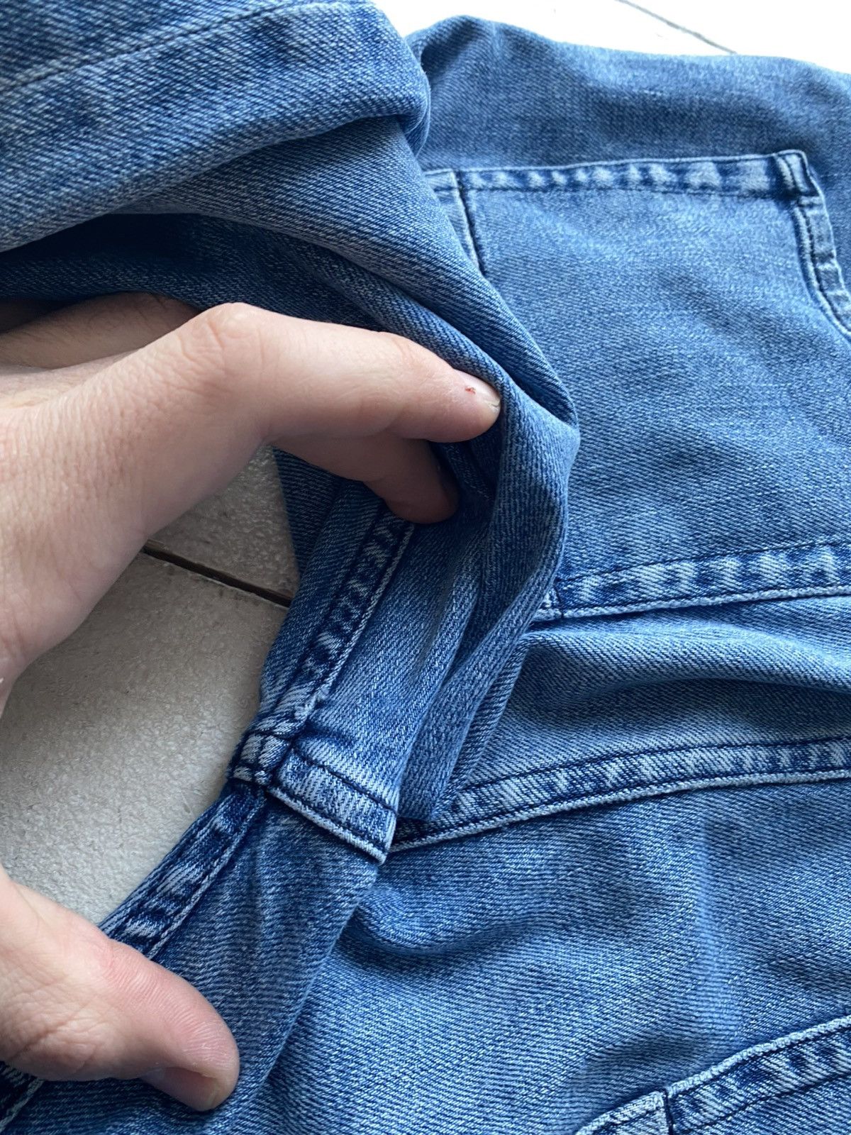 Hugo Boss 00s BOSS Hugo Boss Slim Fit Blue Jeans Light Wash Denim Size US 32 / EU 48 - 14 Thumbnail