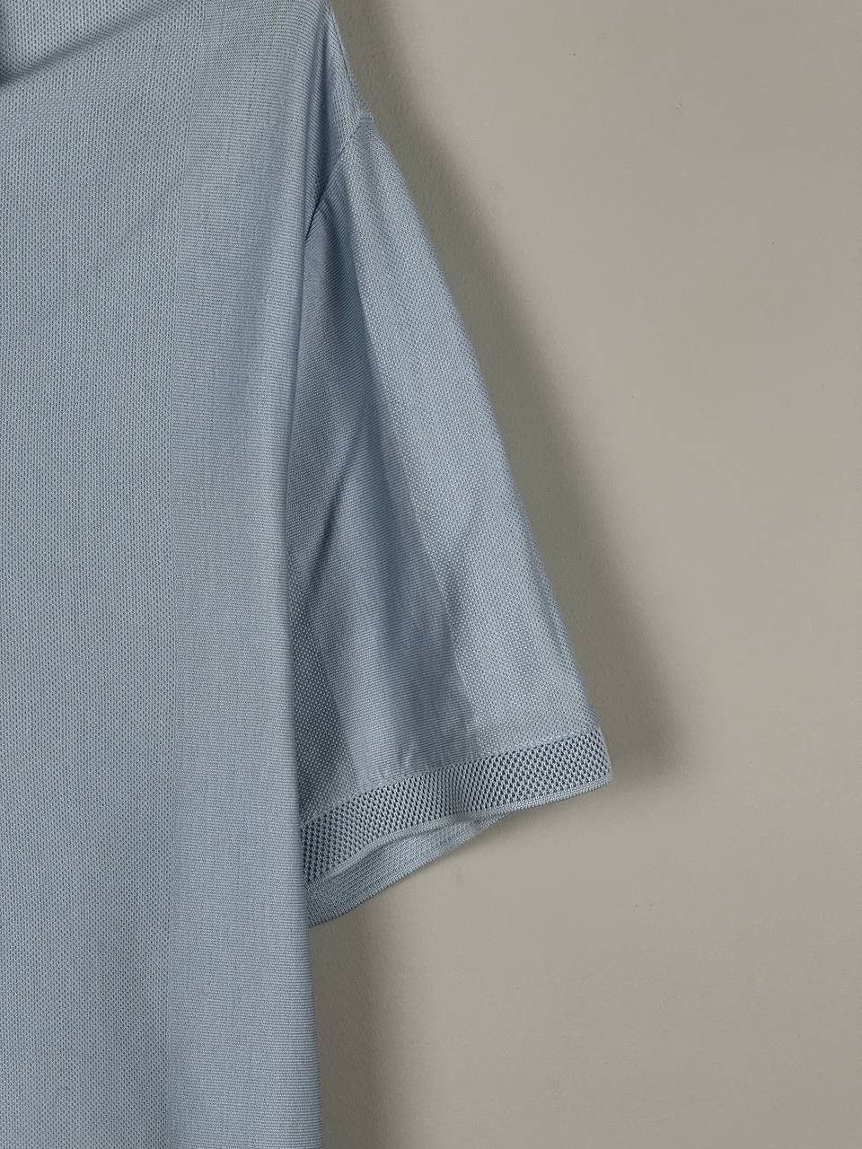 Club Monaco Club Monaco Luxury Cotton Blue Summer Polo T Shirt Size US XL / EU 56 / 4 - 5 Thumbnail