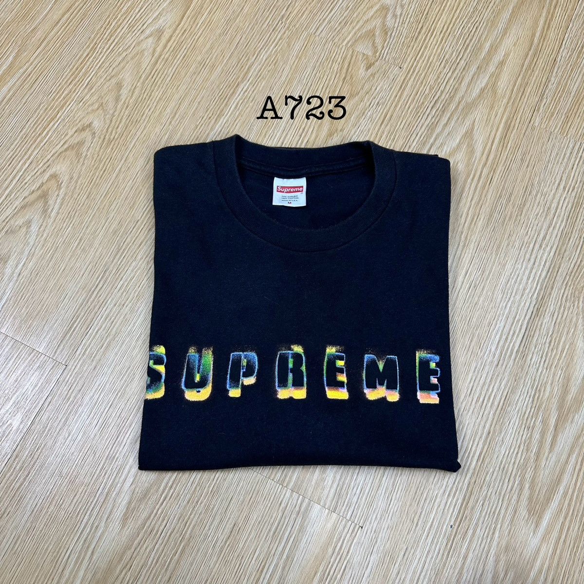 Supreme Supreme Stencil Logo Tshirt A723 Size US M / EU 48-50 / 2 - 10 Thumbnail