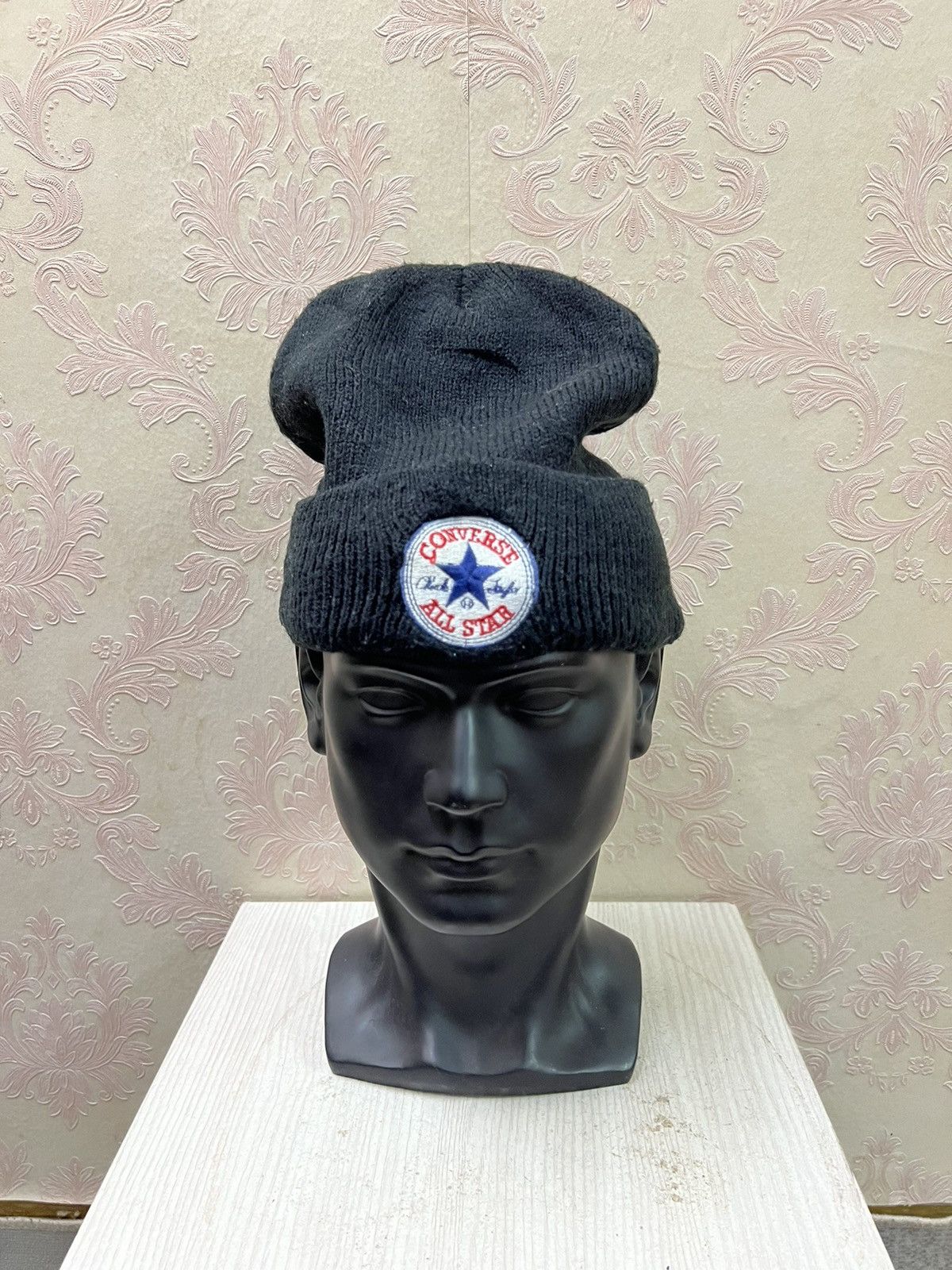 Converse Vintage Converse Big Logo Beanie Hats Size ONE SIZE - 2 Thumbnail