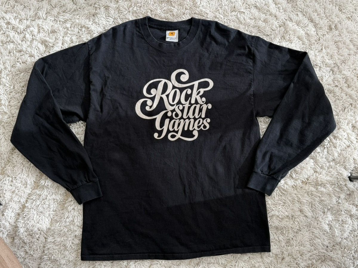 Rockstar Games Vintage Rock Star Games longsleeve tshirt tee size XL Size US XL / EU 56 / 4 - 1 Thumbnail