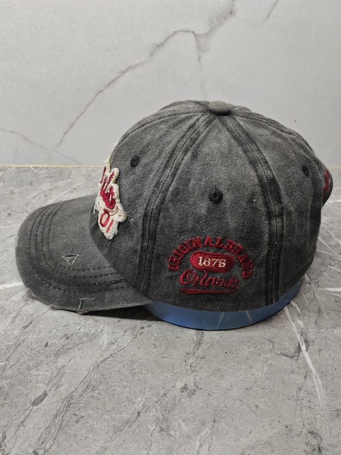 Vintage Vintage Orlando Distressed Style Cap Hat Size ONE SIZE - 4 Thumbnail
