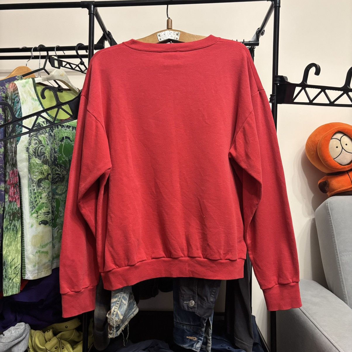 Vintage Vintage 80s WKU Big Red Hilltoppers Sweatshirt Punk Grunge Size US XL / EU 56 / 4 - 3 Thumbnail