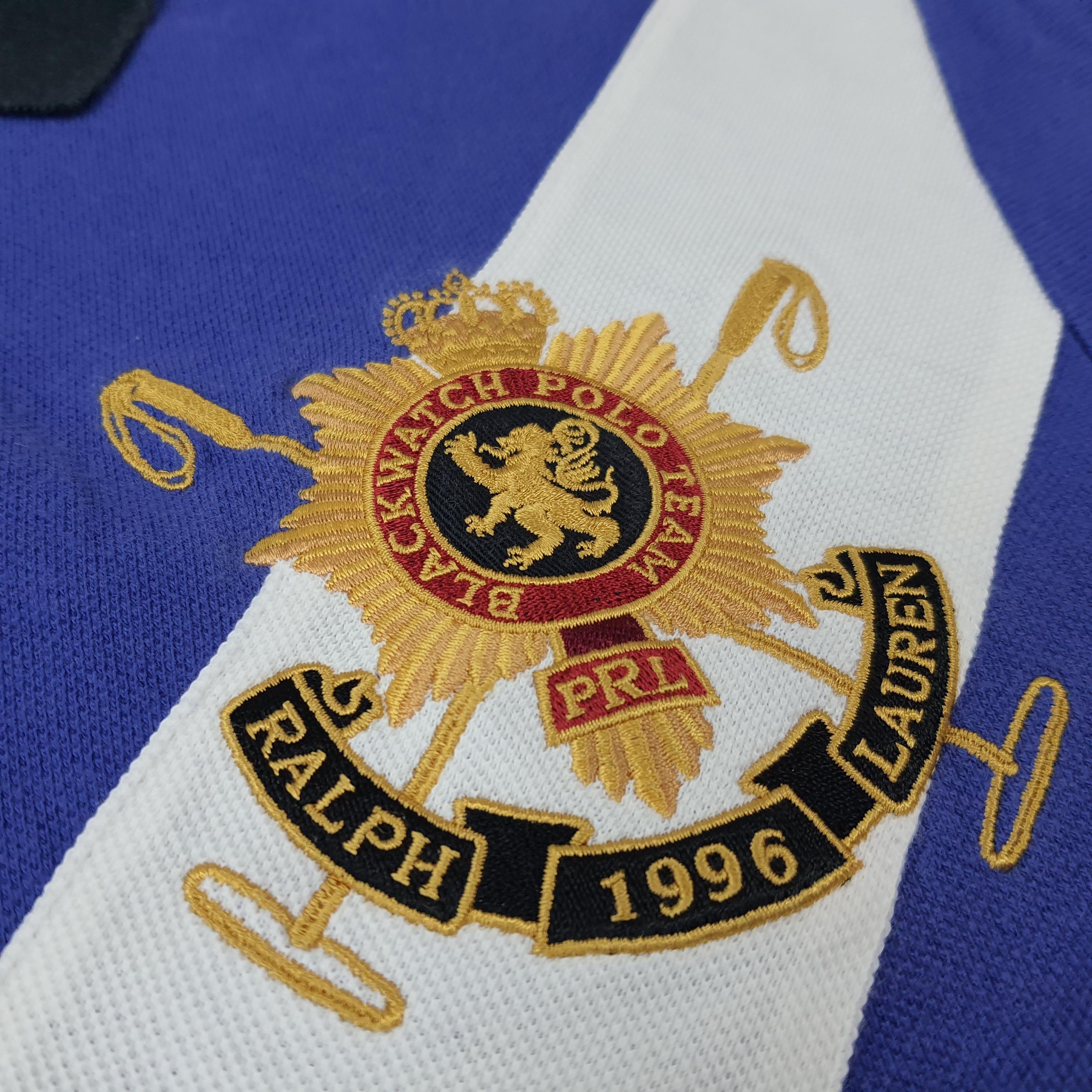 Polo Ralph Lauren × Vintage Vintage Polo by Ralph Lauren Black Watch Polo Shirt C219N13 Size US M / EU 48-50 / 2 - 3 Thumbnail