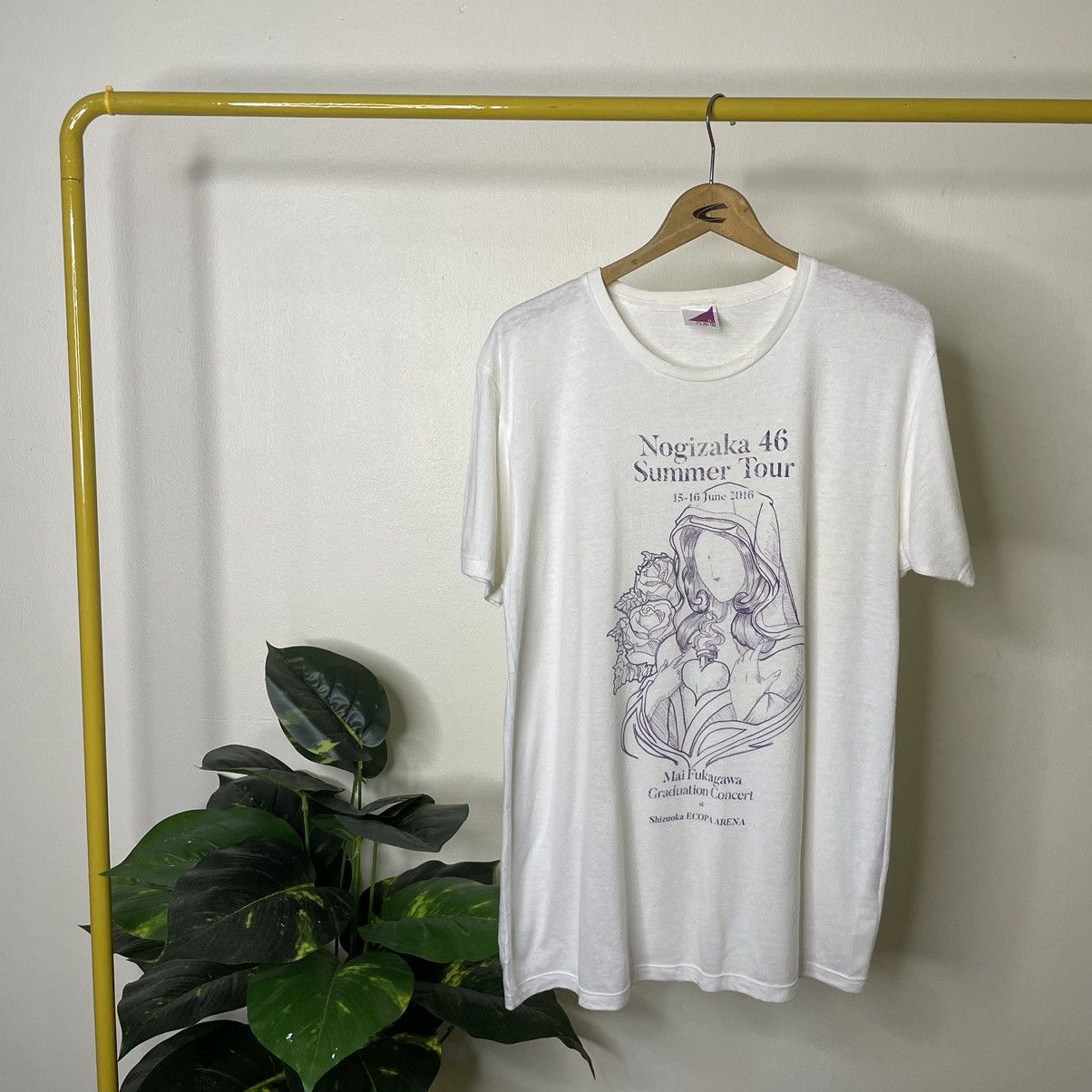 Band Tees × Japanese Brand Nogizaka 46 Midsummer Nationwide Tour 2016 Nice Graphic Tee Size US L / EU 52-54 / 3 - 1 Thumbnail