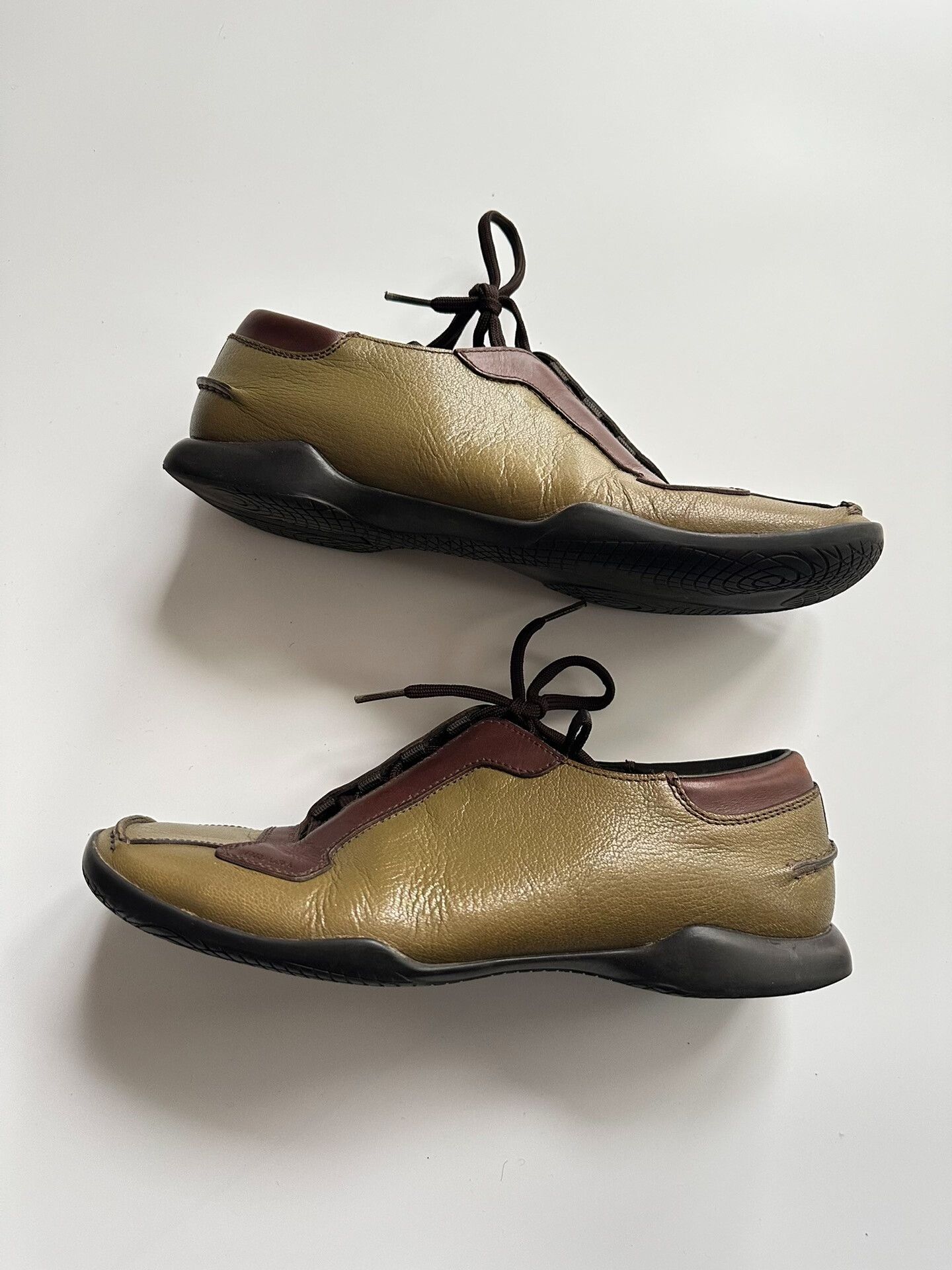 Prada PRADA Leather Sport Sneakers Size 8 Size US 9.5 / EU 42-43 - 1 Thumbnail