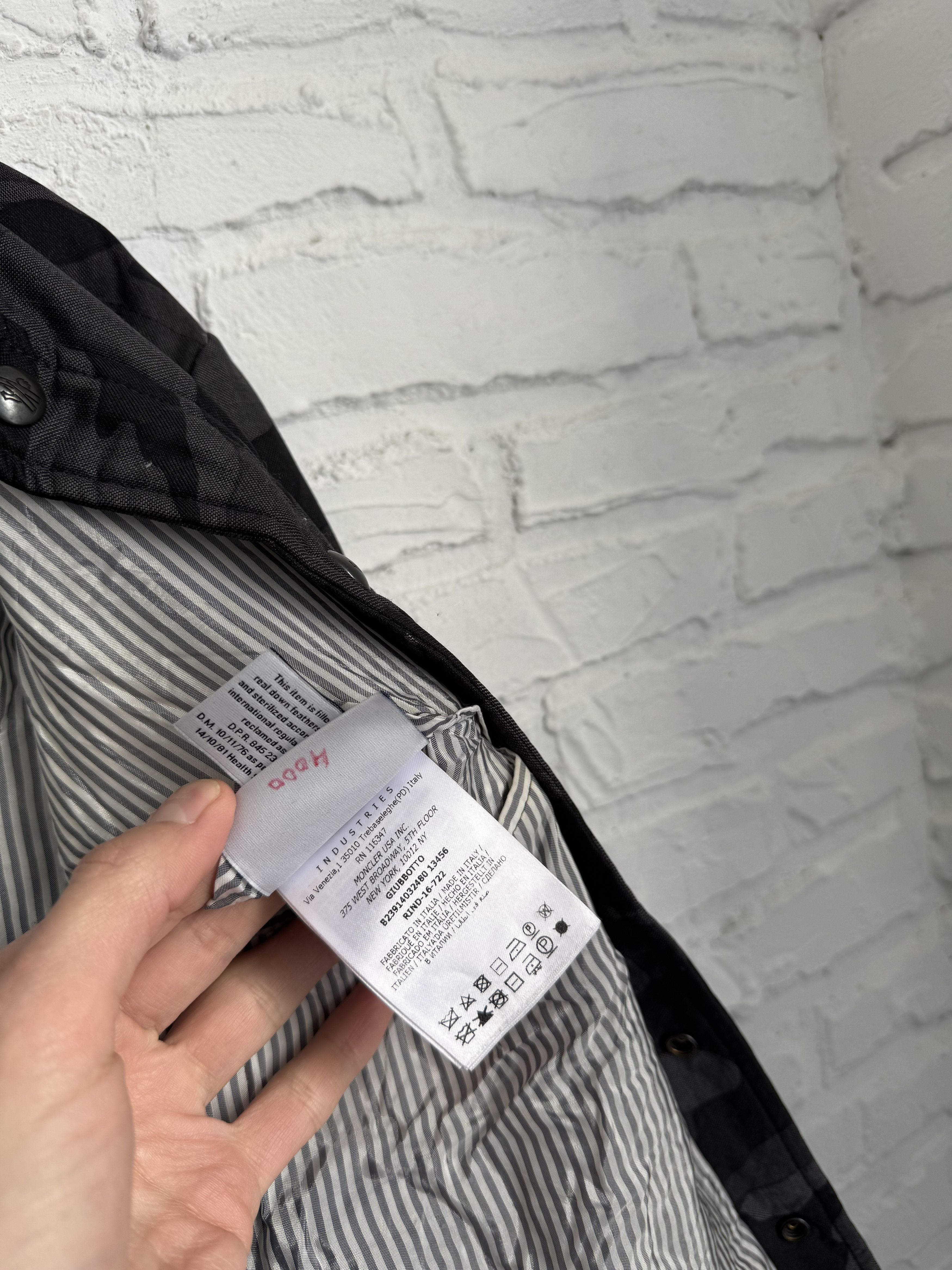 Moncler Gamme Bleu RARE Moncler Gamme Bleu wool camo down jacket Size US M / EU 48-50 / 2 - 6 Thumbnail
