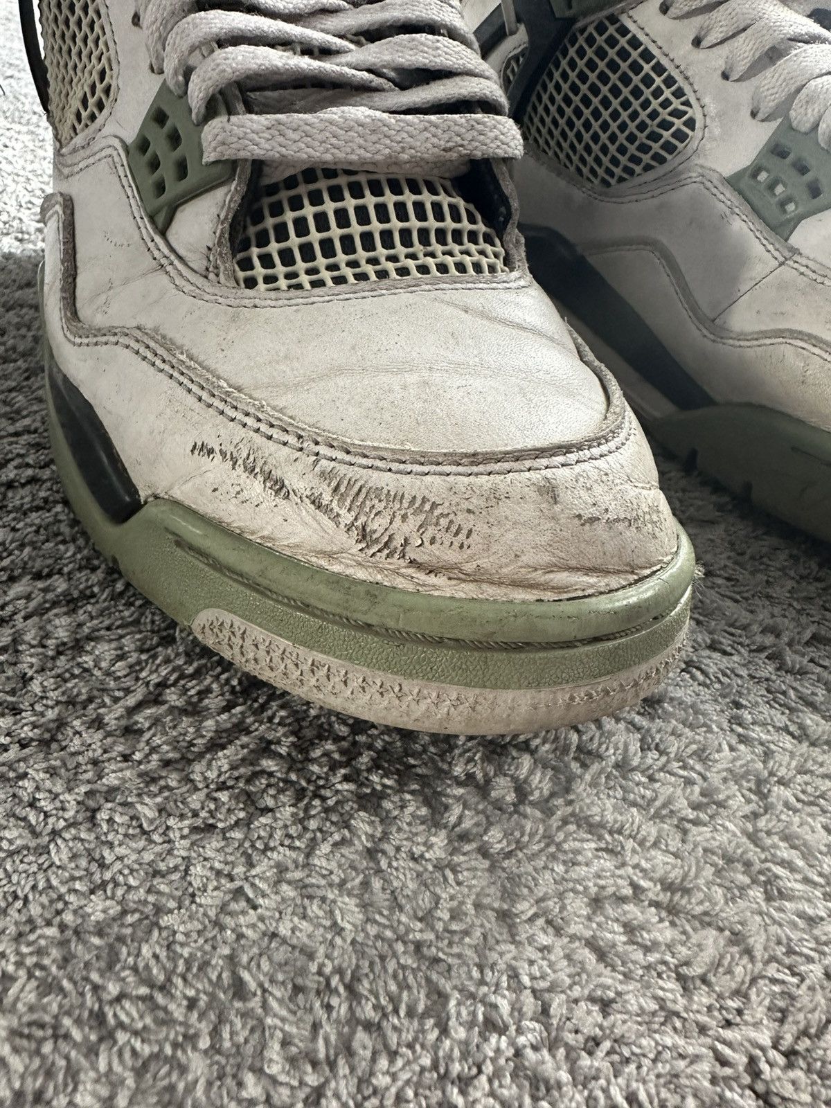 Jordan Brand Jordan 4 seafoam 23 Size US 11.5 / EU 44-45 - 2 Thumbnail
