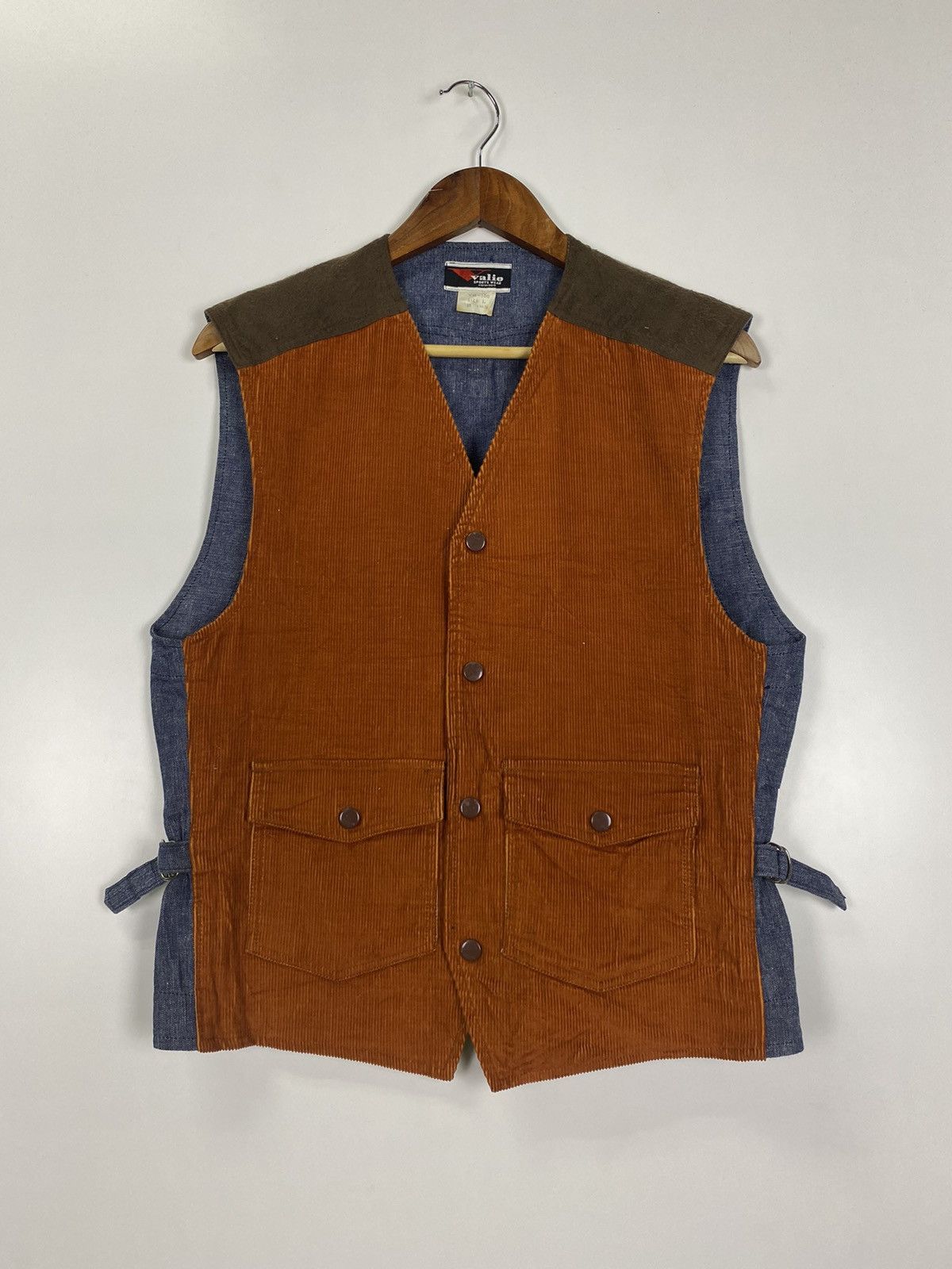 Japanese Brand × Vintage Vintage Valio Sportwear Kenkoo vest Size US L / EU 52-54 / 3 - 2 Thumbnail
