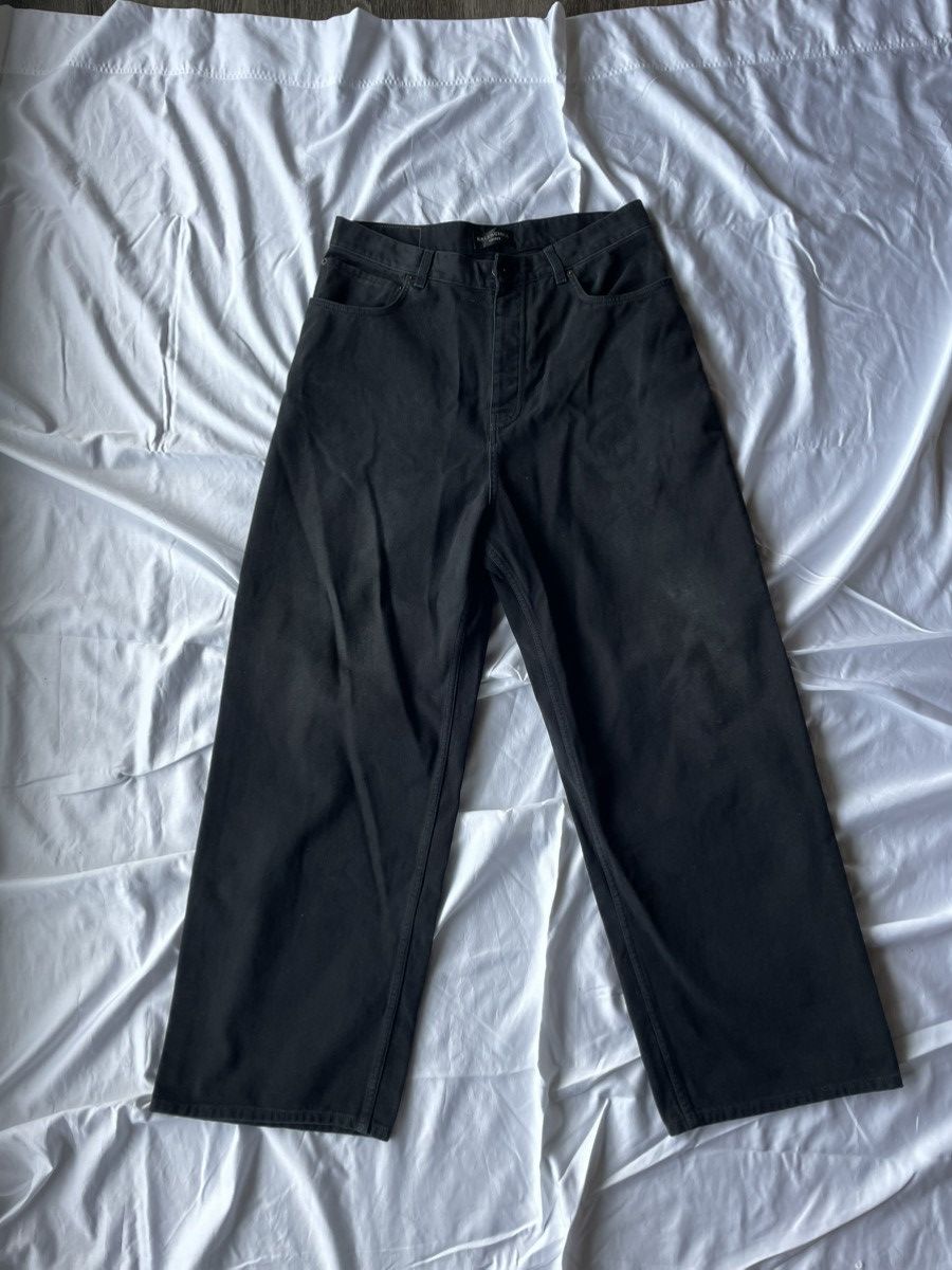 Balenciaga Size Tag Baggy Jeans