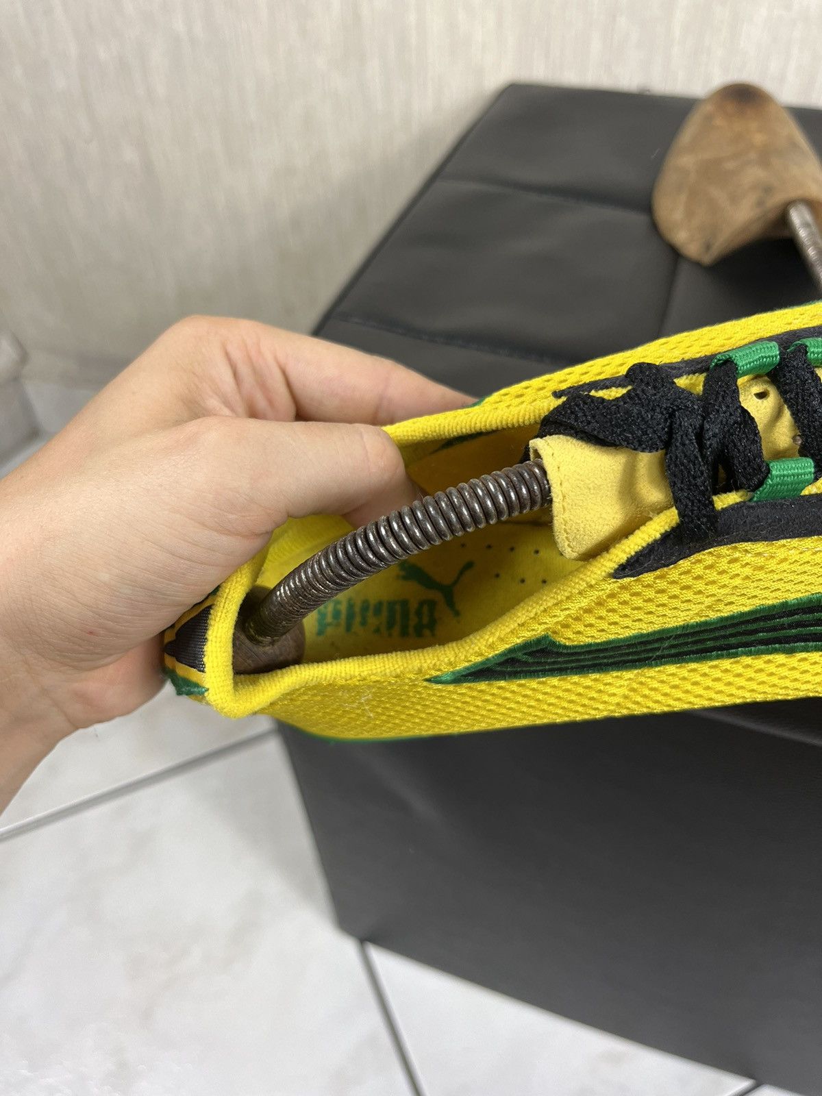 Puma × Vintage Vintage Puma speed cat mesh Jamaica shoes y2k sneakers Size US 7 / EU 40 - 19 Thumbnail