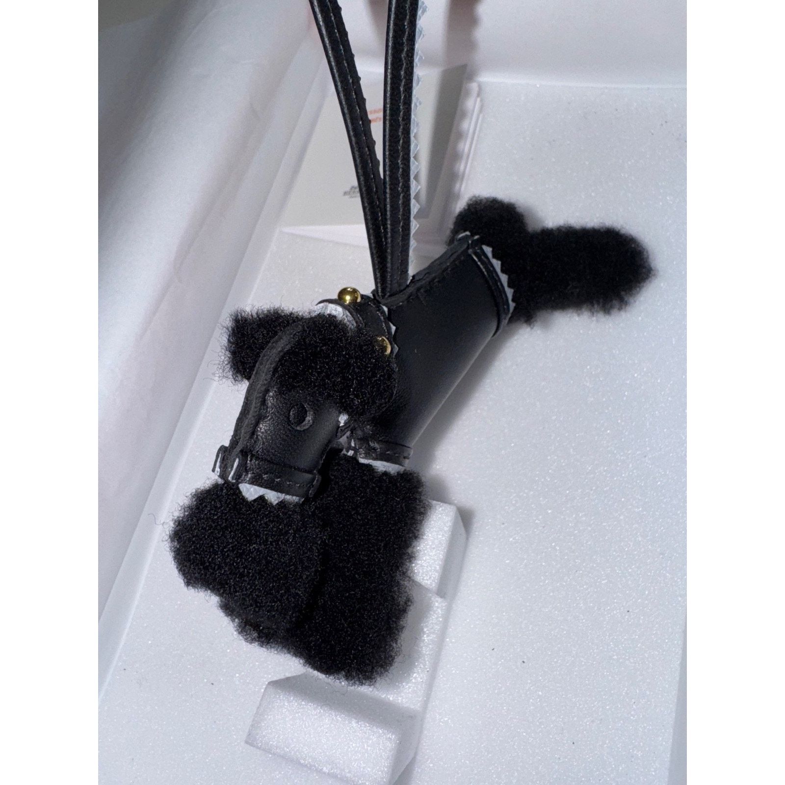 Hermes Hermes Budy Apic Dog Rodeo Rock Milo Leather Bag Charm Size ONE SIZE - 20 Thumbnail