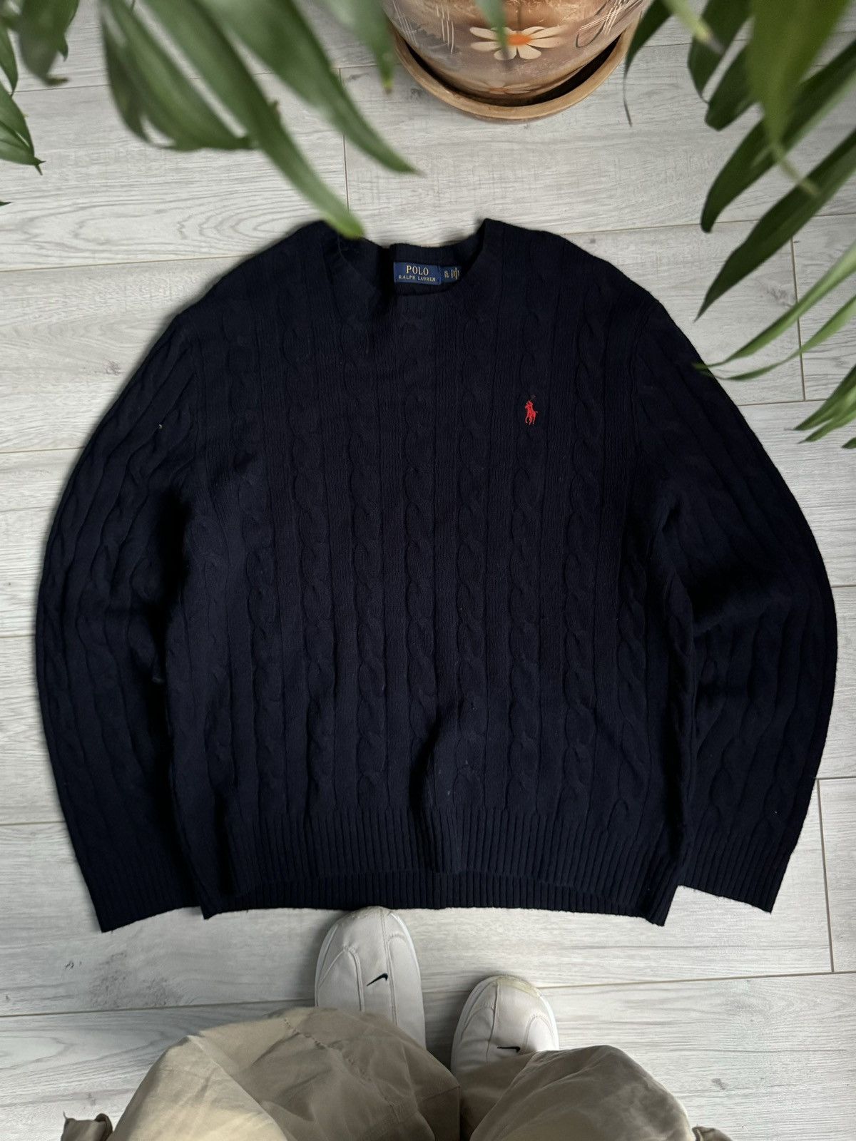 Designer × Polo Ralph Lauren Polo Ralph Lauren Merino Wool Knit sweater Size US XL / EU 56 / 4 - 1 Thumbnail
