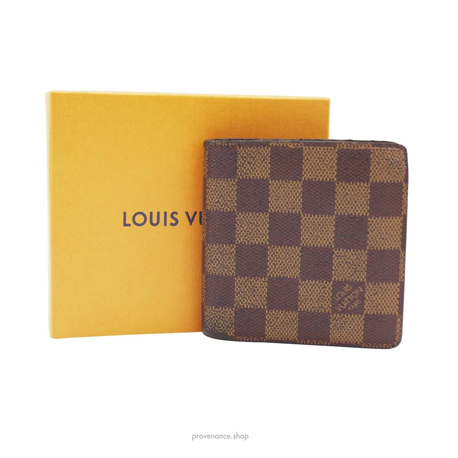 Louis Vuitton Centenaire Edition Marco Wallet - Damier Ebene