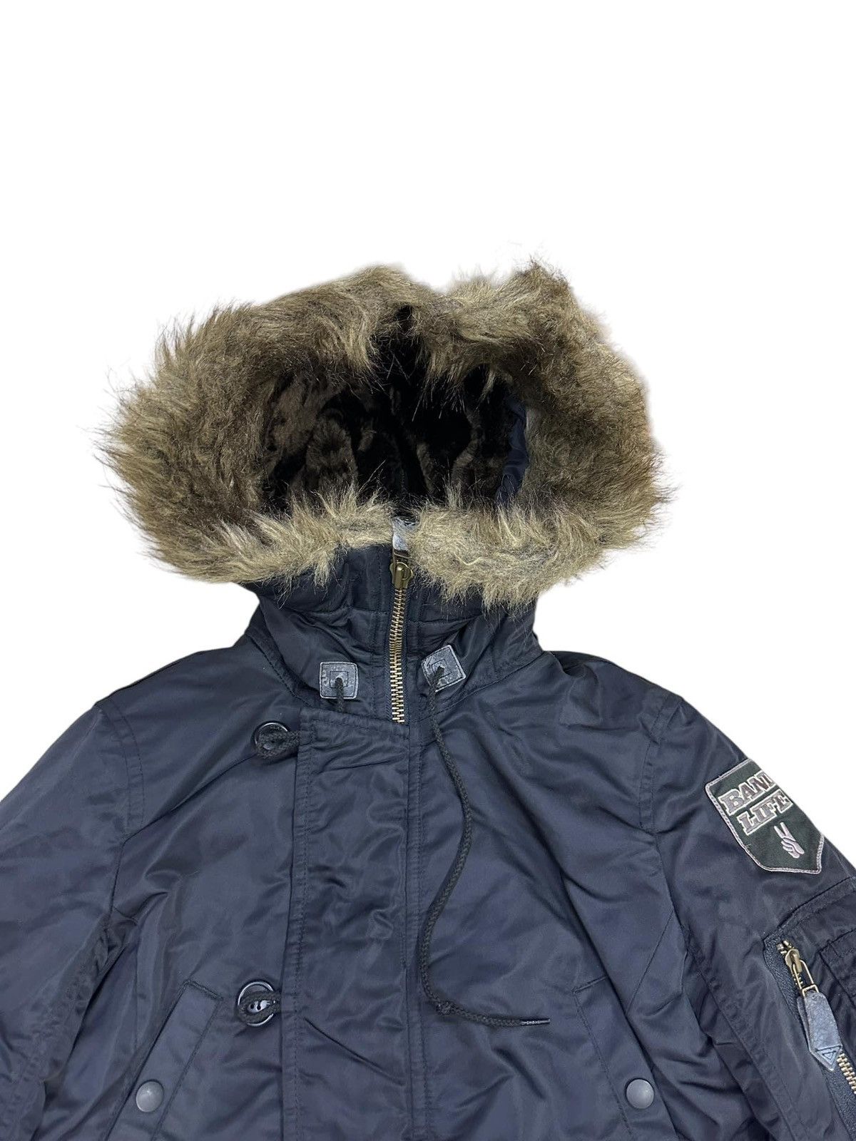 Hysteric Glamour Hysteric Glamour N-3B Primaloft Jacket Fur Hoodie Size US S / EU 44-46 / 1 - 12 Thumbnail