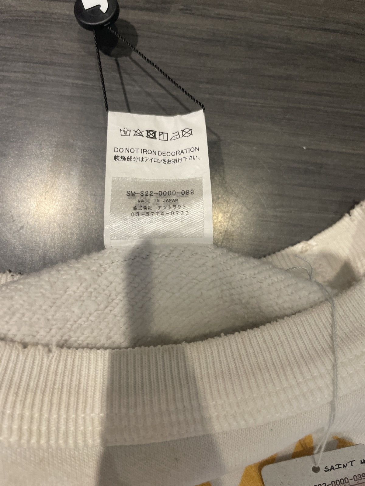 Saint Michael Saint Michael Control Crewneck Size US S / EU 44-46 / 1 - 4 Thumbnail