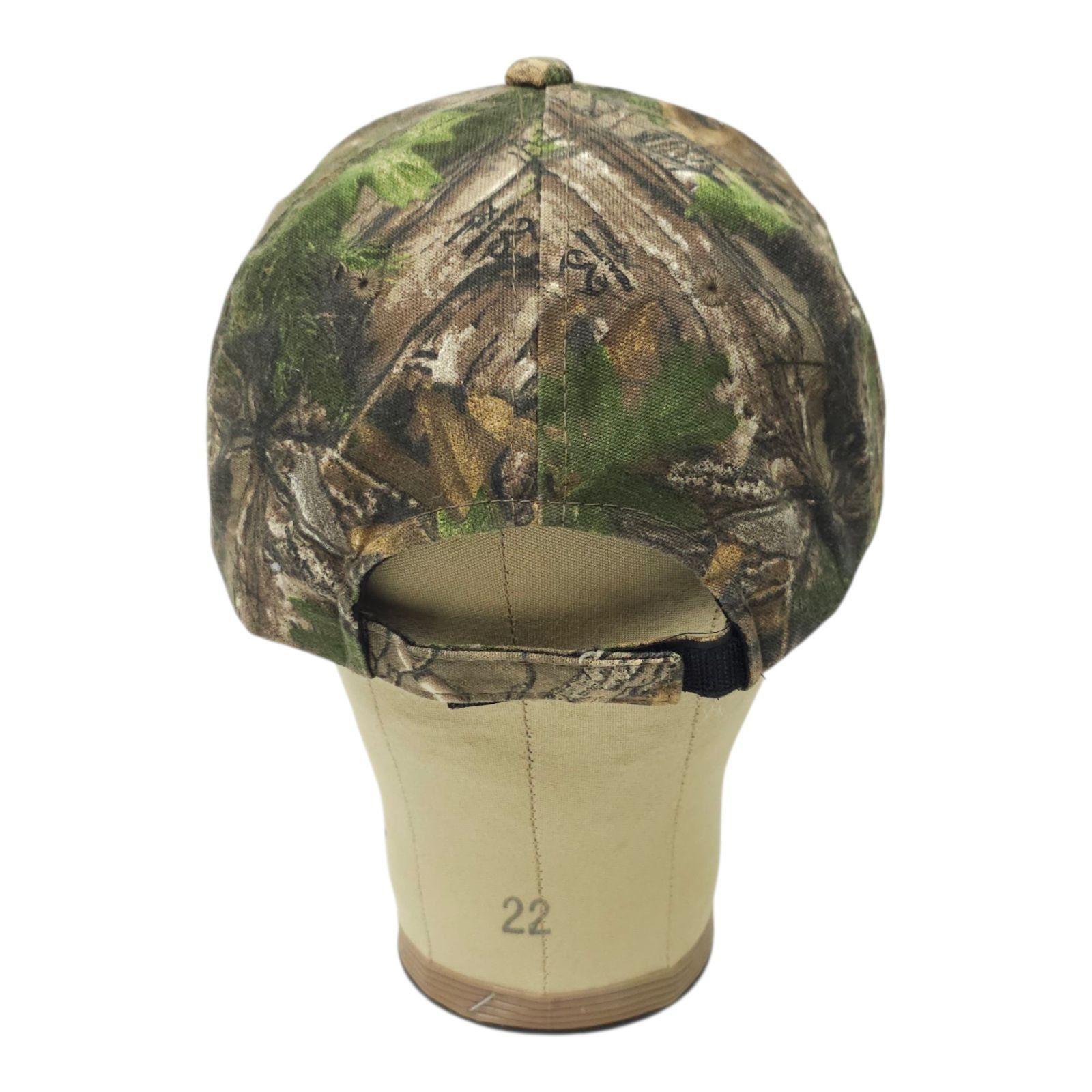 Realtree Team Realtree Camo Hat Strapback Cap Green Embroidered Logo Size ONE SIZE - 4 Thumbnail
