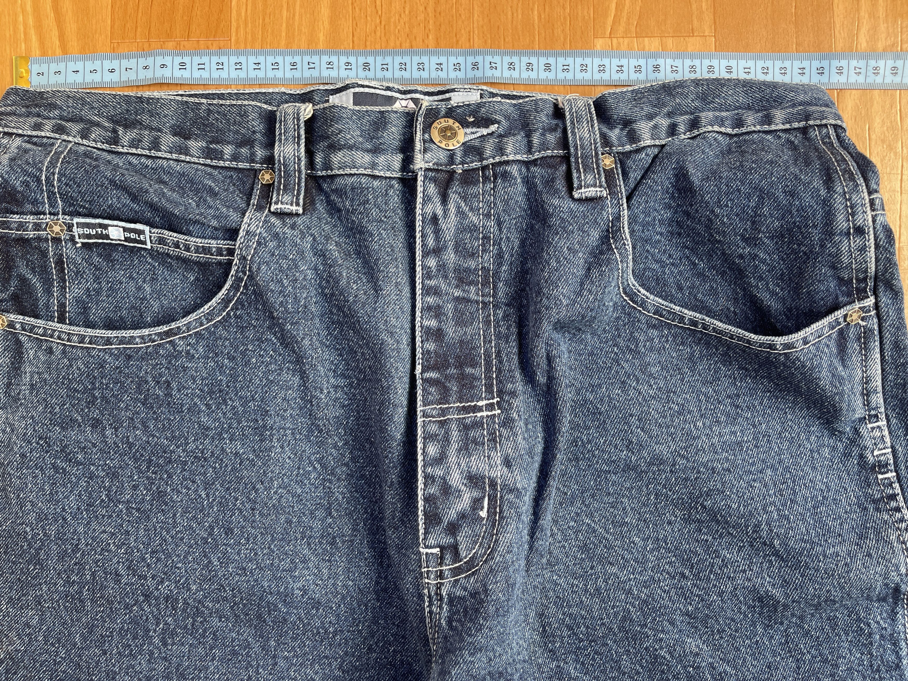 Southpole Southpole jeans, baggy vintage South Pole 90s hip hop Y2K 36 Size US 36 / EU 52 - 16 Thumbnail