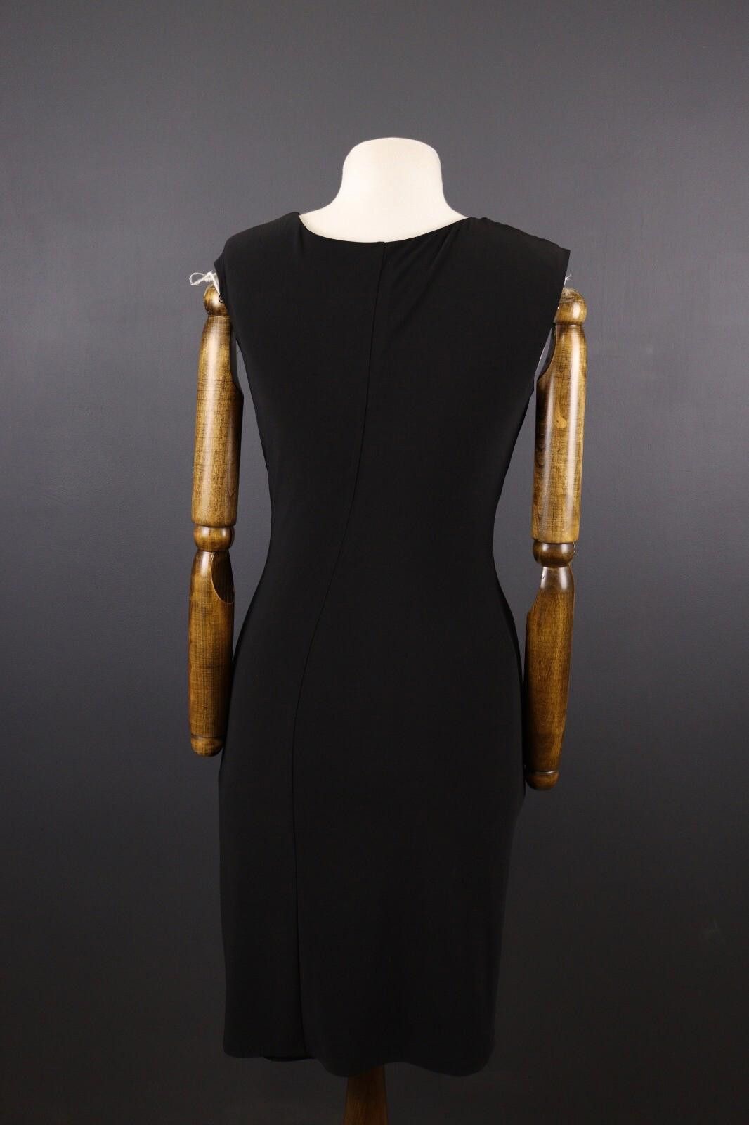 Lauren Ralph Lauren Lauren Ralph Lauren Black Cowl Neck Midi Dress Size 4 Size S / US 4 / IT 40 - 6 Thumbnail