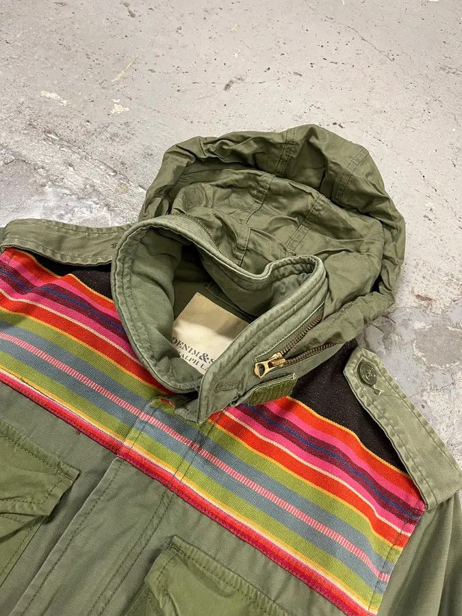 Polo Ralph Lauren 2010s Ralph Lauren Denim Supply Military Khaki Parka Cargo Jacket Size US M / EU 48-50 / 2 - 6 Thumbnail