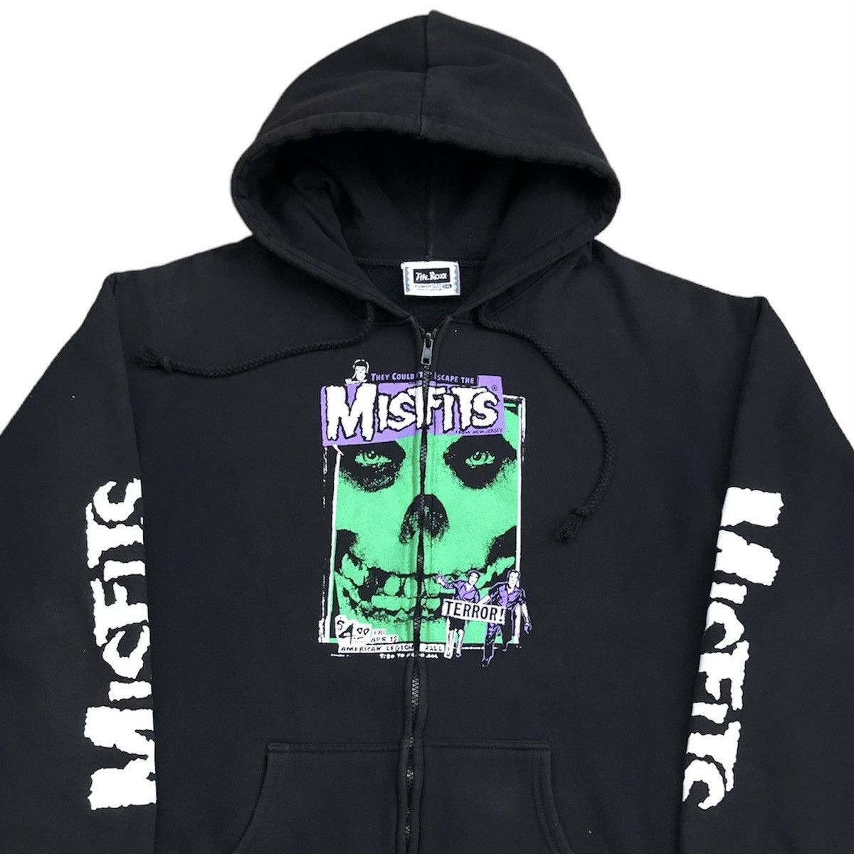 Misfits Vintage Misfits Terror Punk Rock Band Zip Up Hoodie Band Size US XXL / EU 58 / 5 - 3 Thumbnail