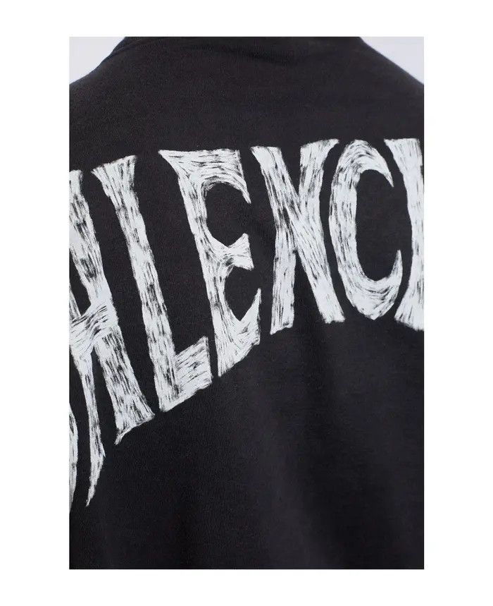 Balenciaga o1bcso1str0426 Stretched Out T-Shirt in Faded Black Size US XL / EU 56 / 4 - 4 Thumbnail