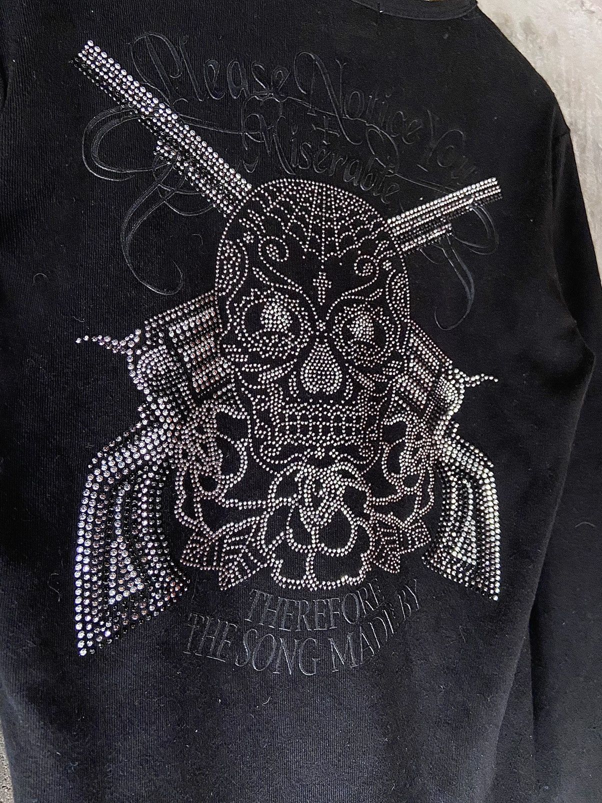 In The Attic GROWTH BY IN THE ATTIC SKULL POEM LONG SLEEVE Size US S / EU 44-46 / 1 - 2 Thumbnail