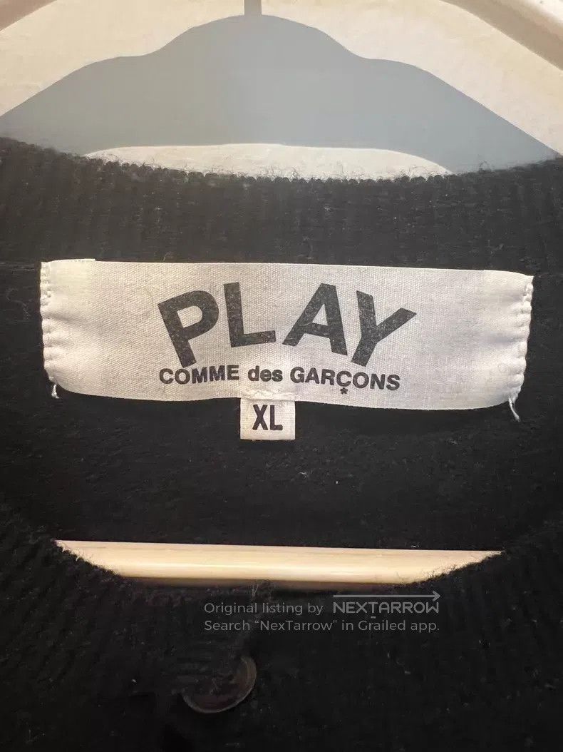 Comme des Garcons Comme Des Garcons Black Wool Cardigan Size XL / US 12-14 / IT 48-50 - 6 Thumbnail