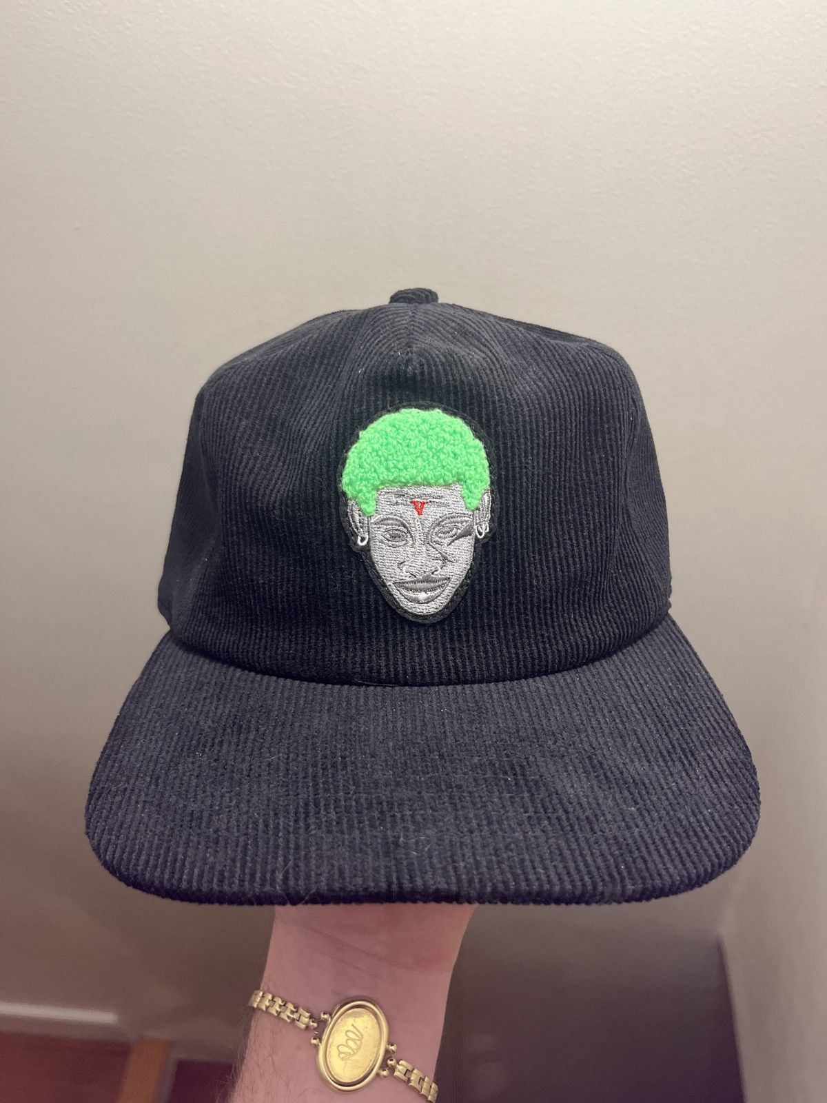 Vlone Vlone x Dennis Rodman Corduroy SnapBack Hat | Grailed