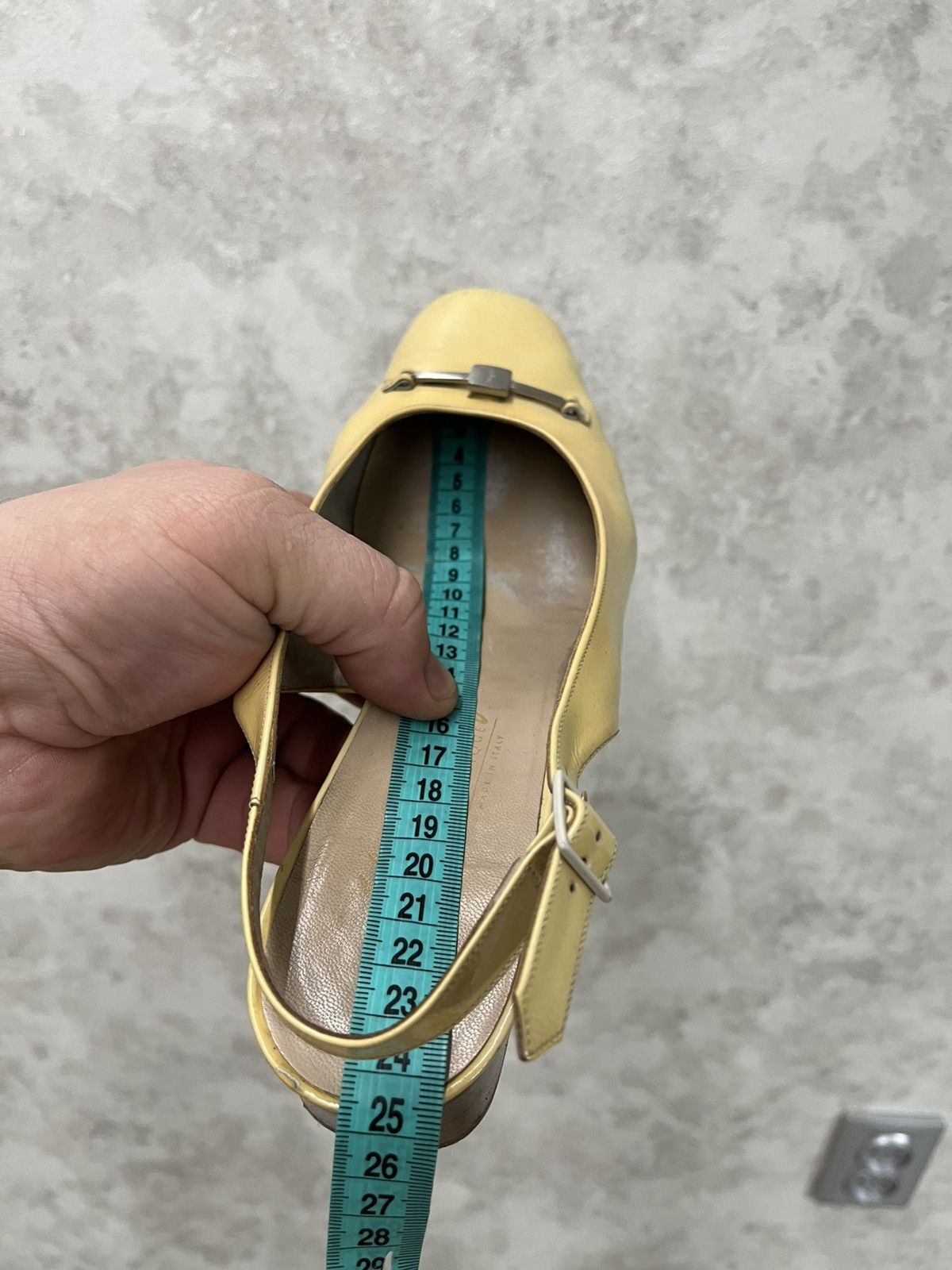 Salvatore Ferragamo Salvatore Ferragamo Patent Leather Mules Heels Vara Buckle Size US 7 / IT 37 - 11 Thumbnail